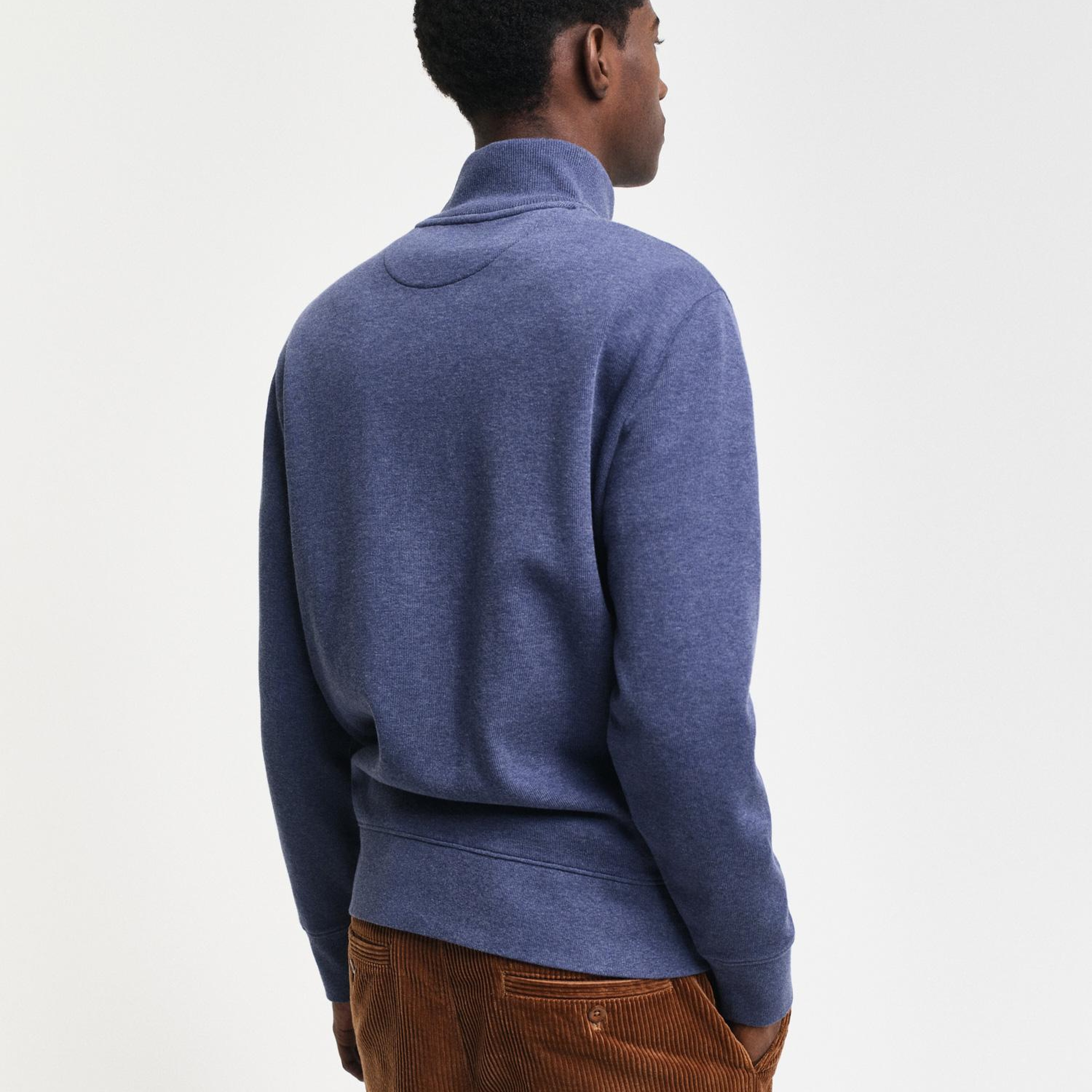 GANT Erkek Mavi Regular Fit Hırka