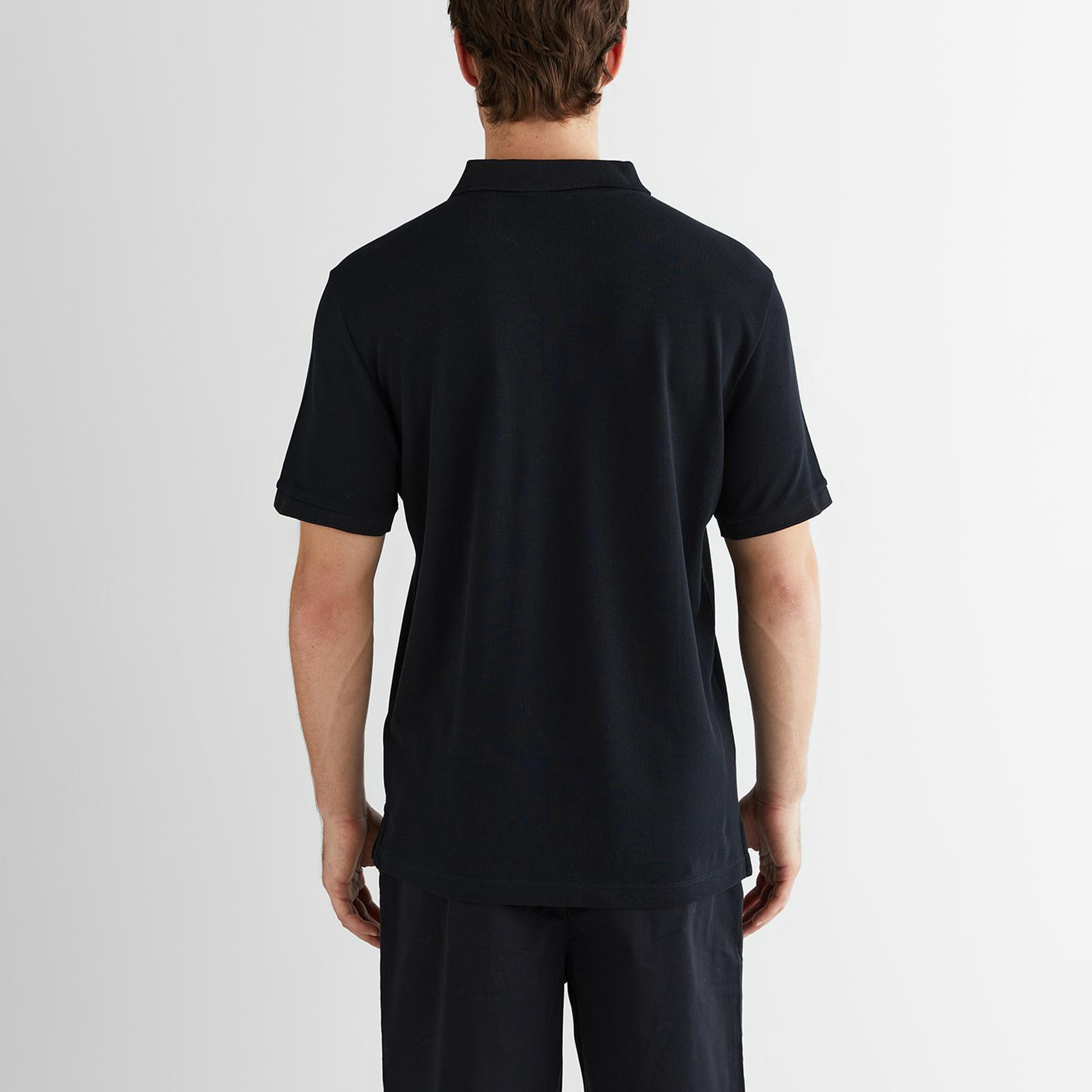 GANT Erkek Siyah Polo
