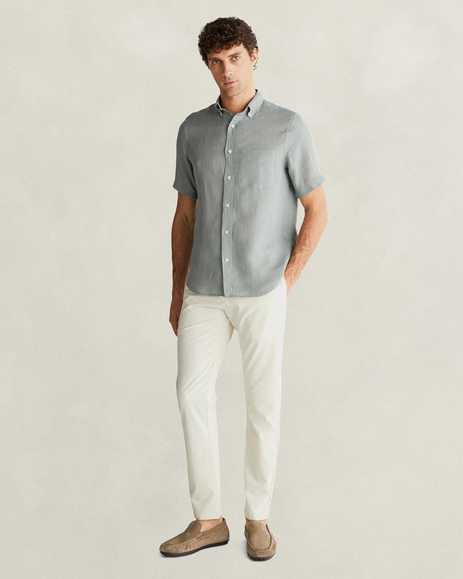 GANT Erkek Bej Regular Fit Smart Jogger Pantolon