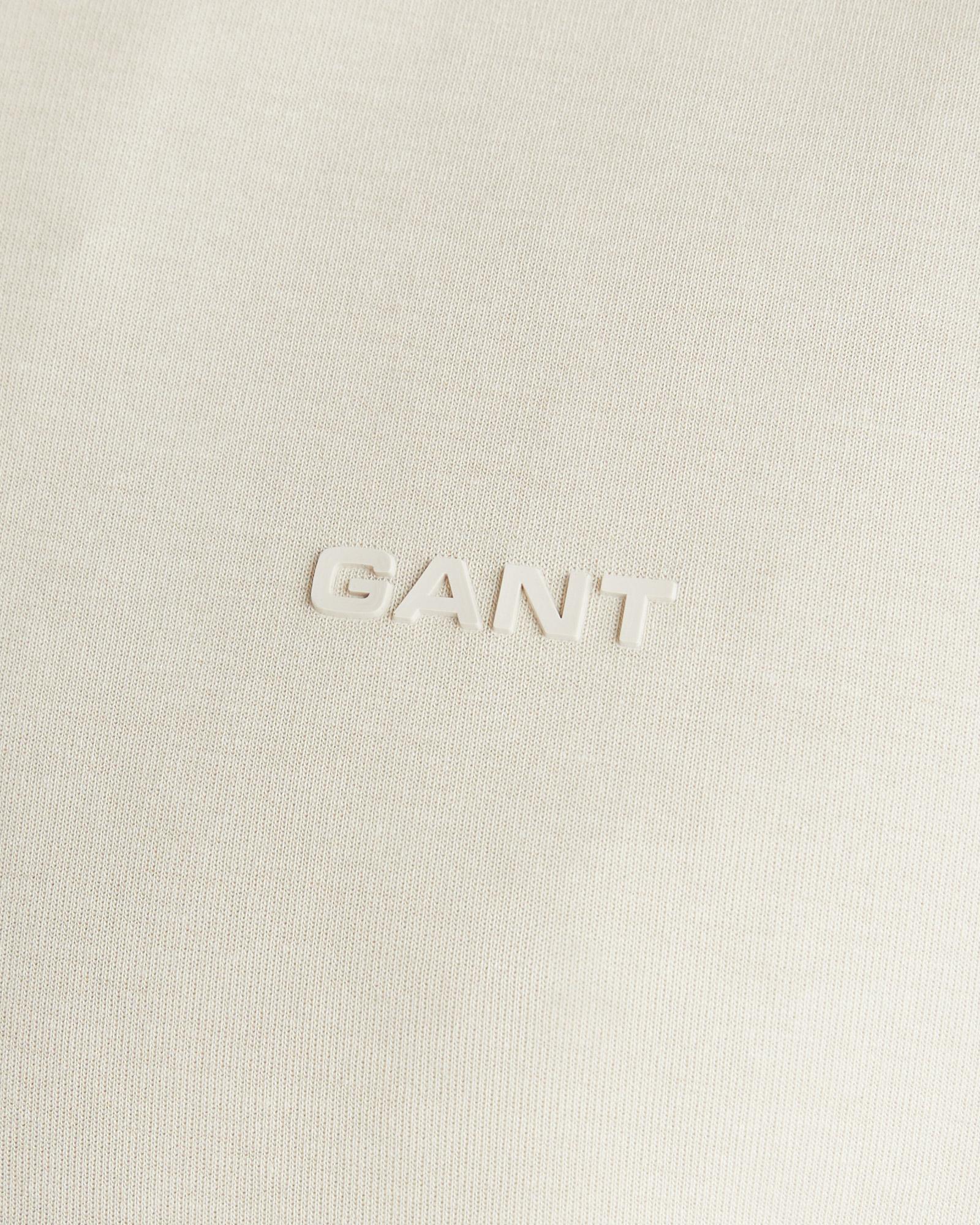 GANT Erkek Bej Relaxed Fit Polo Yaka T-Shirt