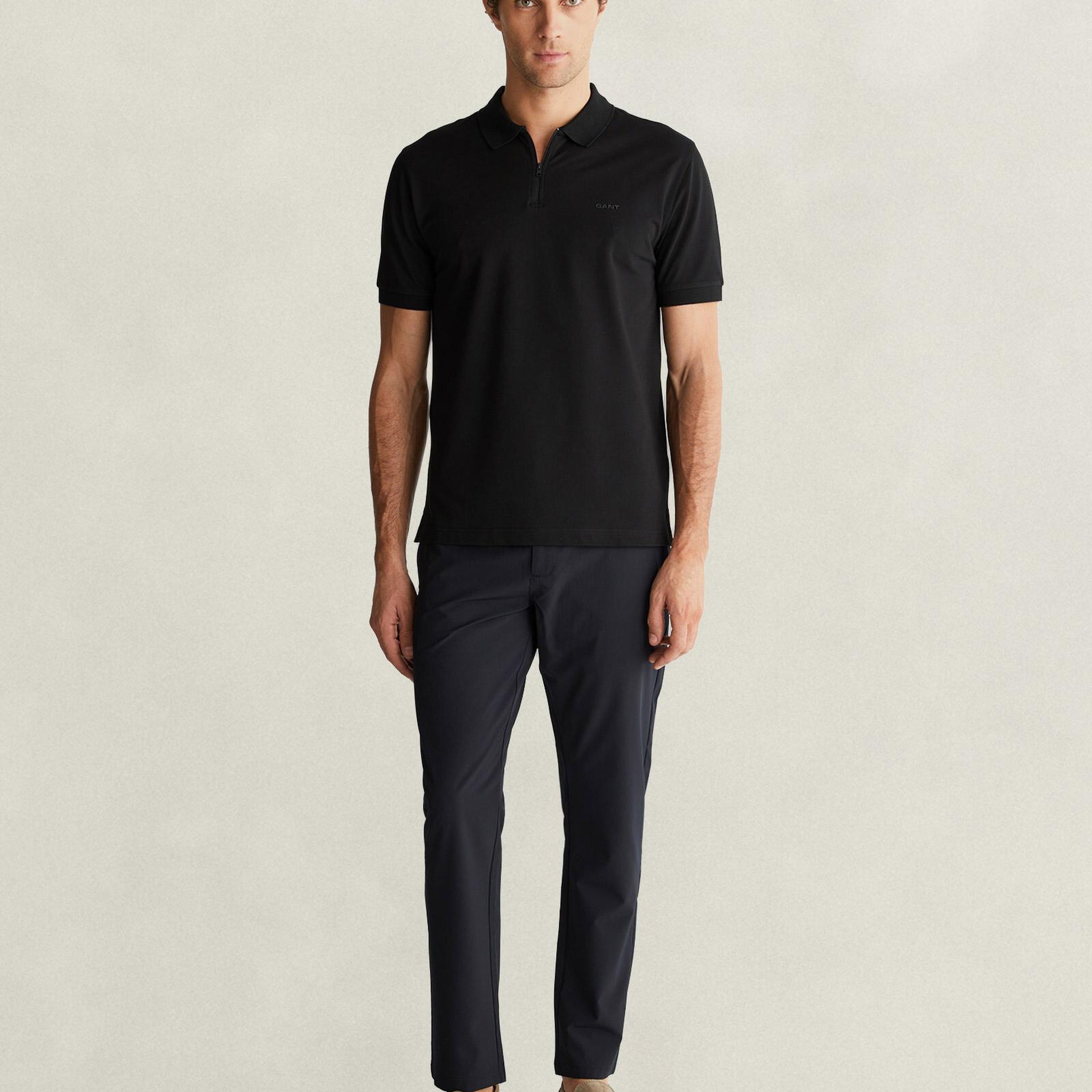 GANT Erkek Siyah Regular Fit Smart Jogger Pantolon