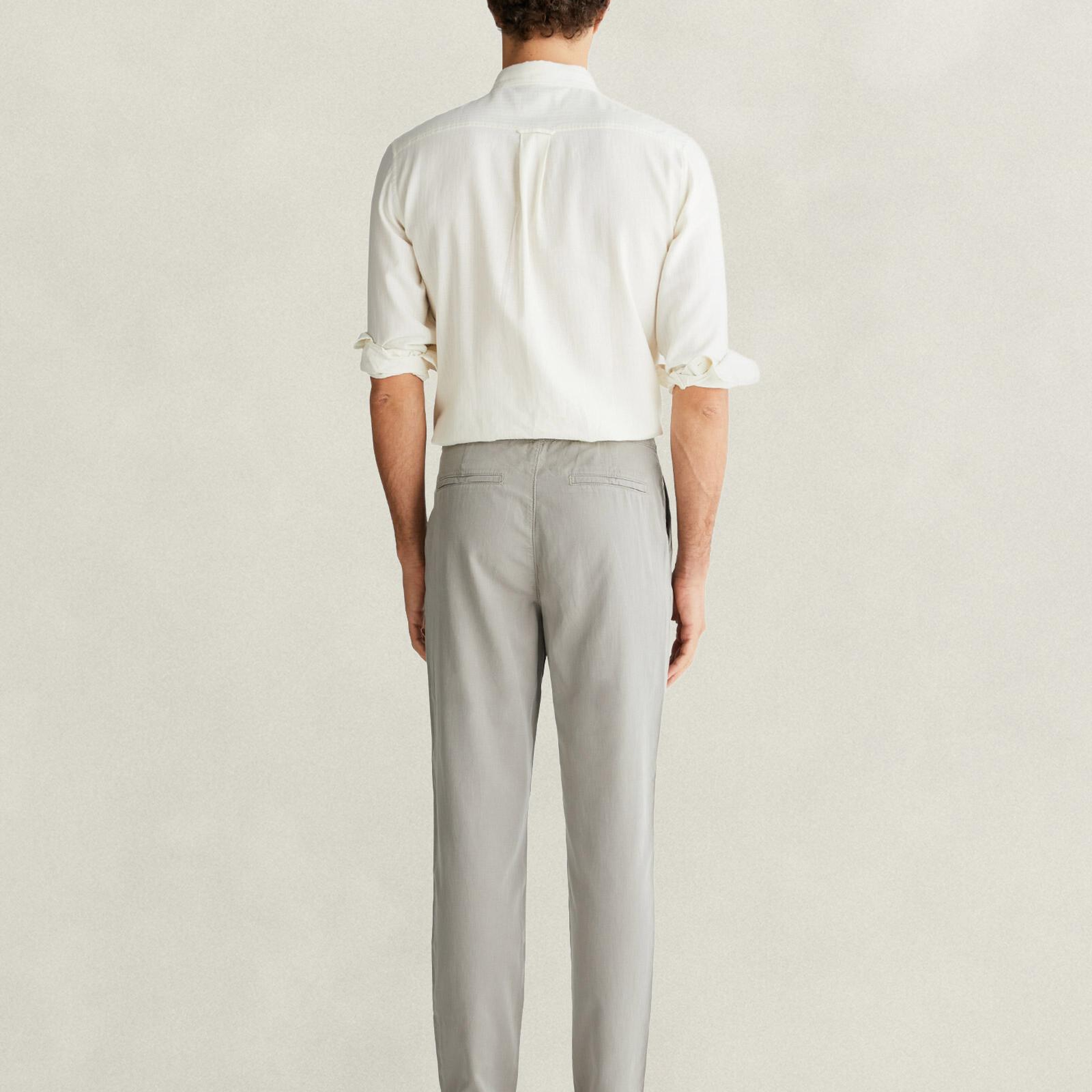 GANT Erkek Gri Regular Fit Jogger Pantolon