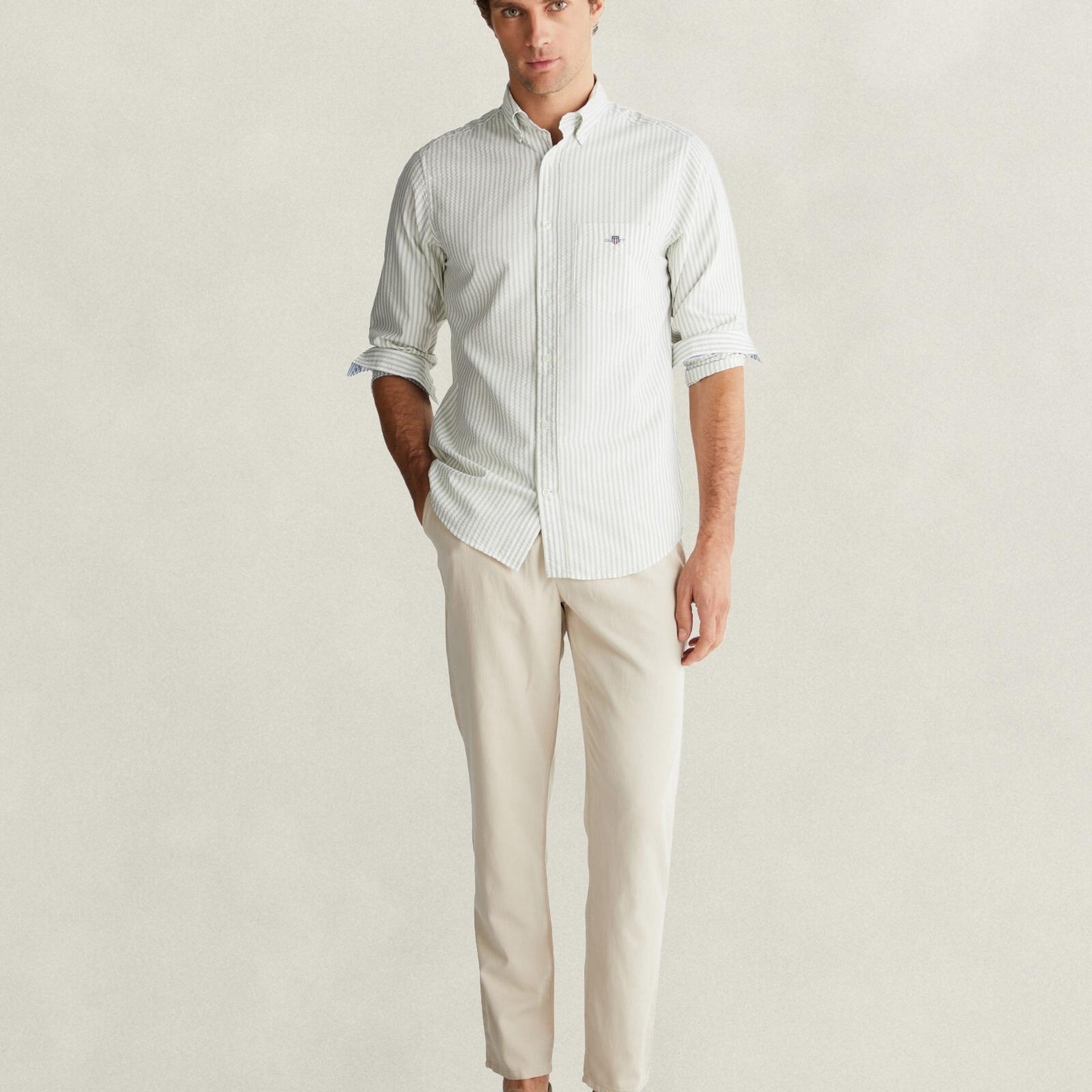 GANT Erkek Bej Regular Fit Jogger Pantolon