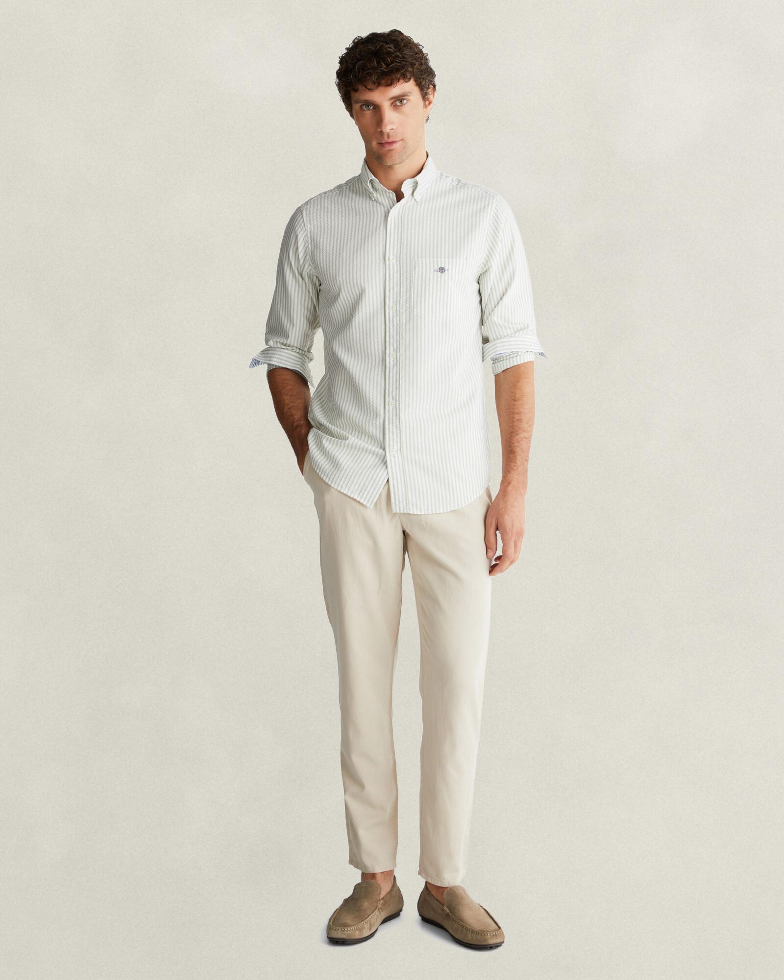 GANT Erkek Bej Regular Fit Jogger Pantolon