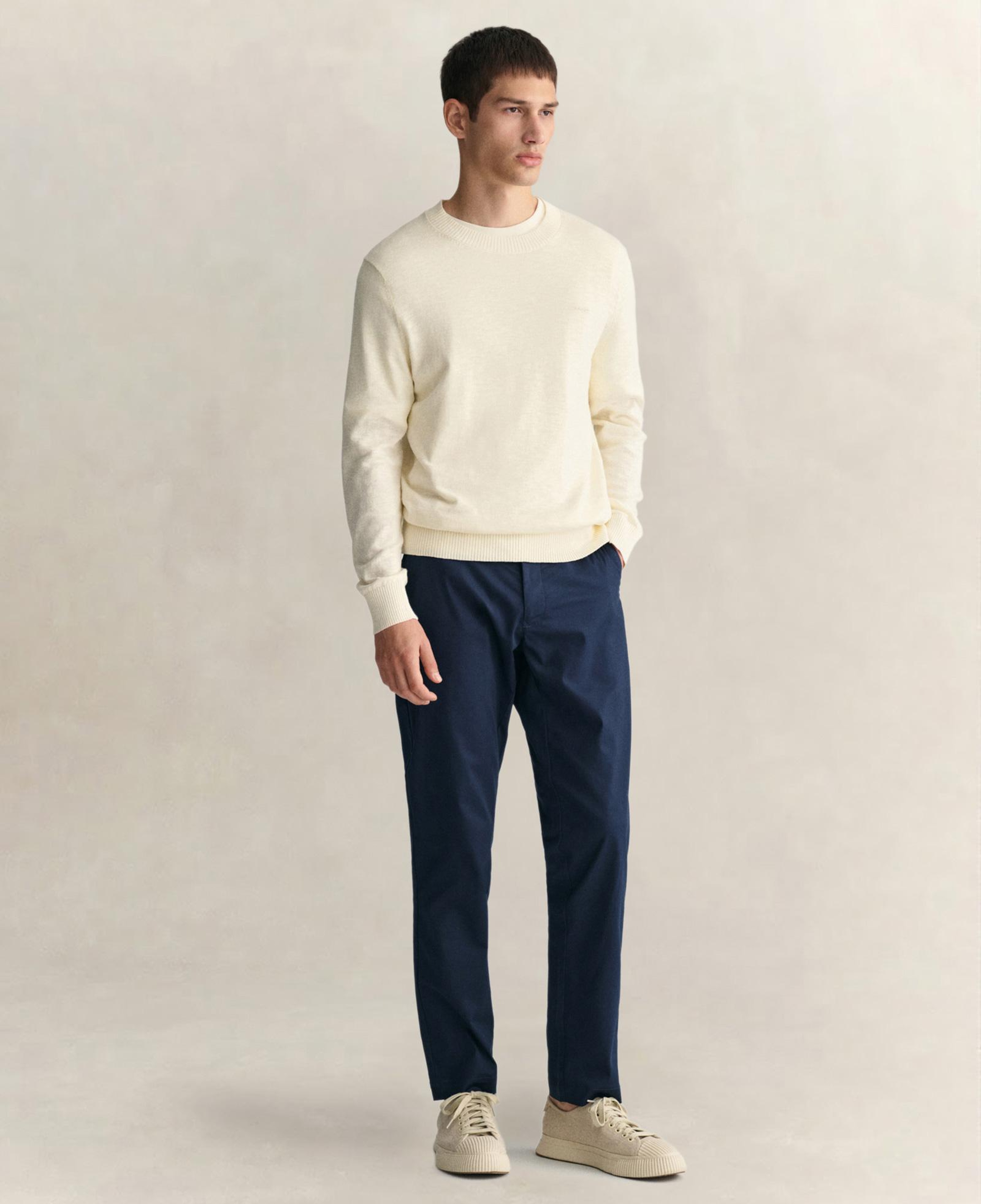 GANT Erkek Lacivert Slim Fit Pantolon