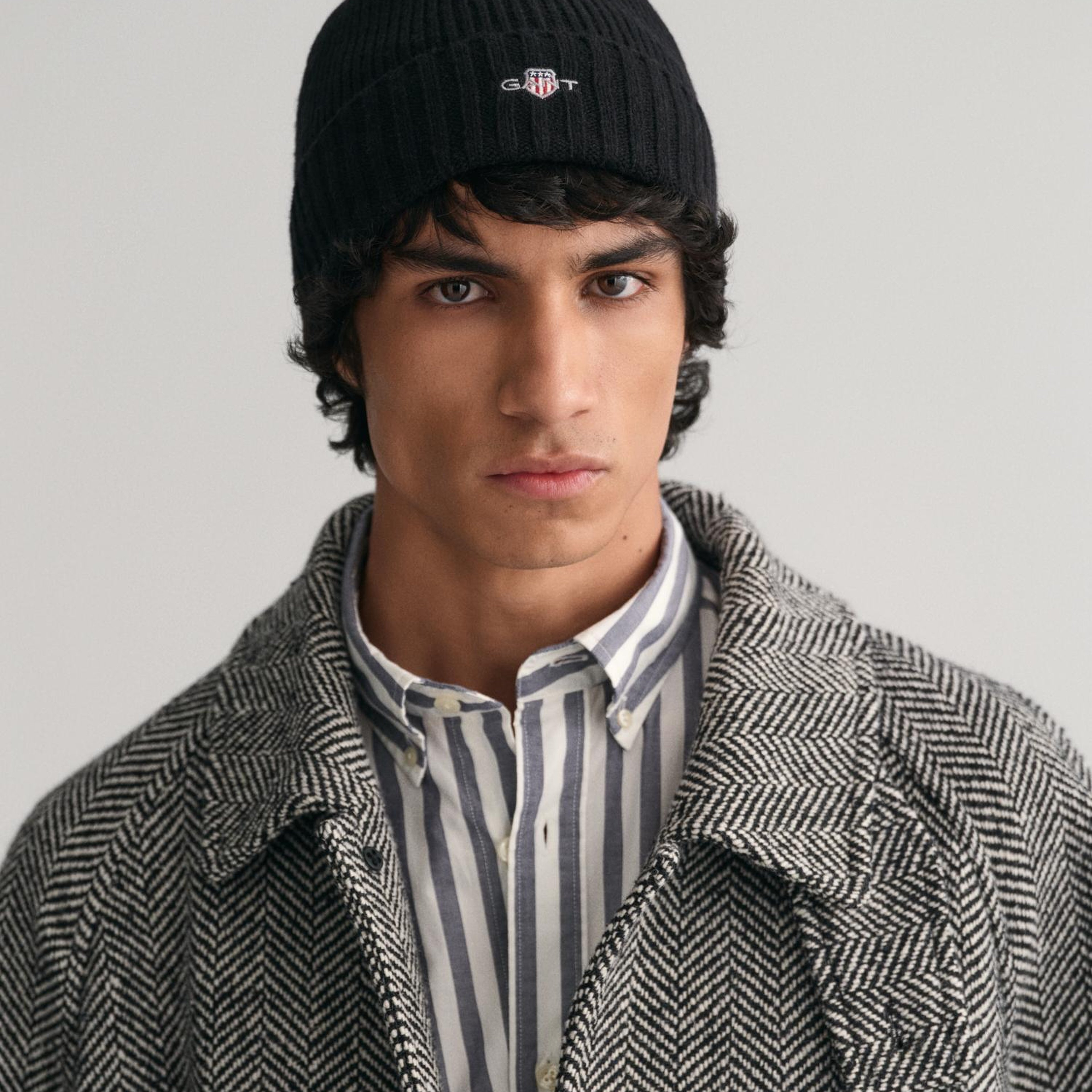 GANT Unisex Siyah Yün Bere