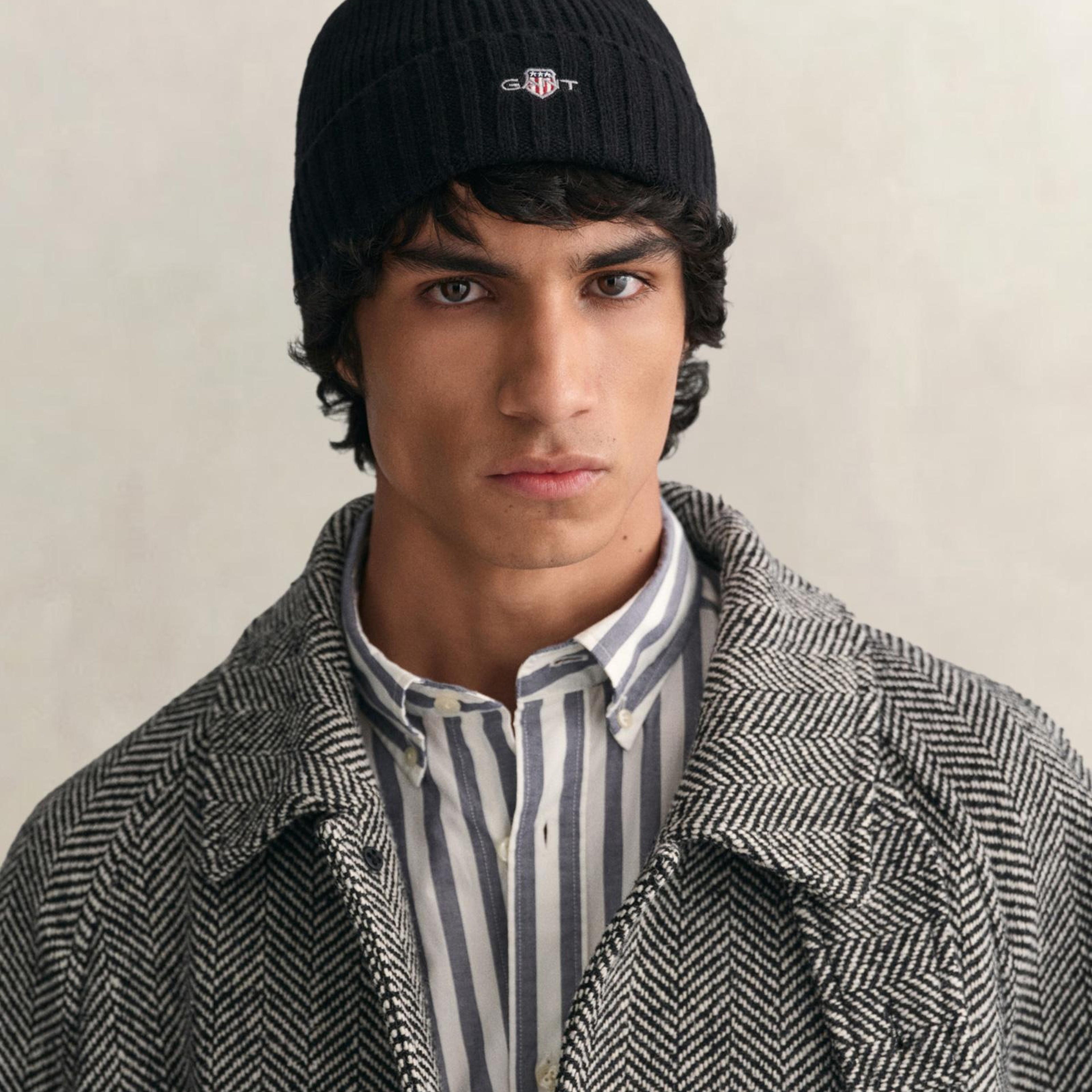 GANT Unisex Siyah Yün Bere