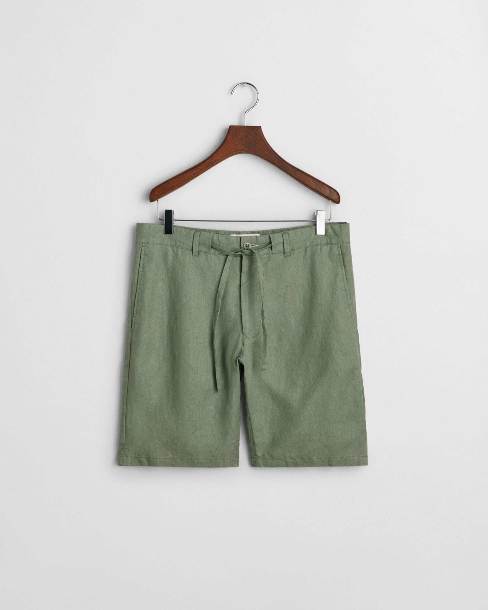 GANT Erkek Yeşil Relaxed Fit Şort