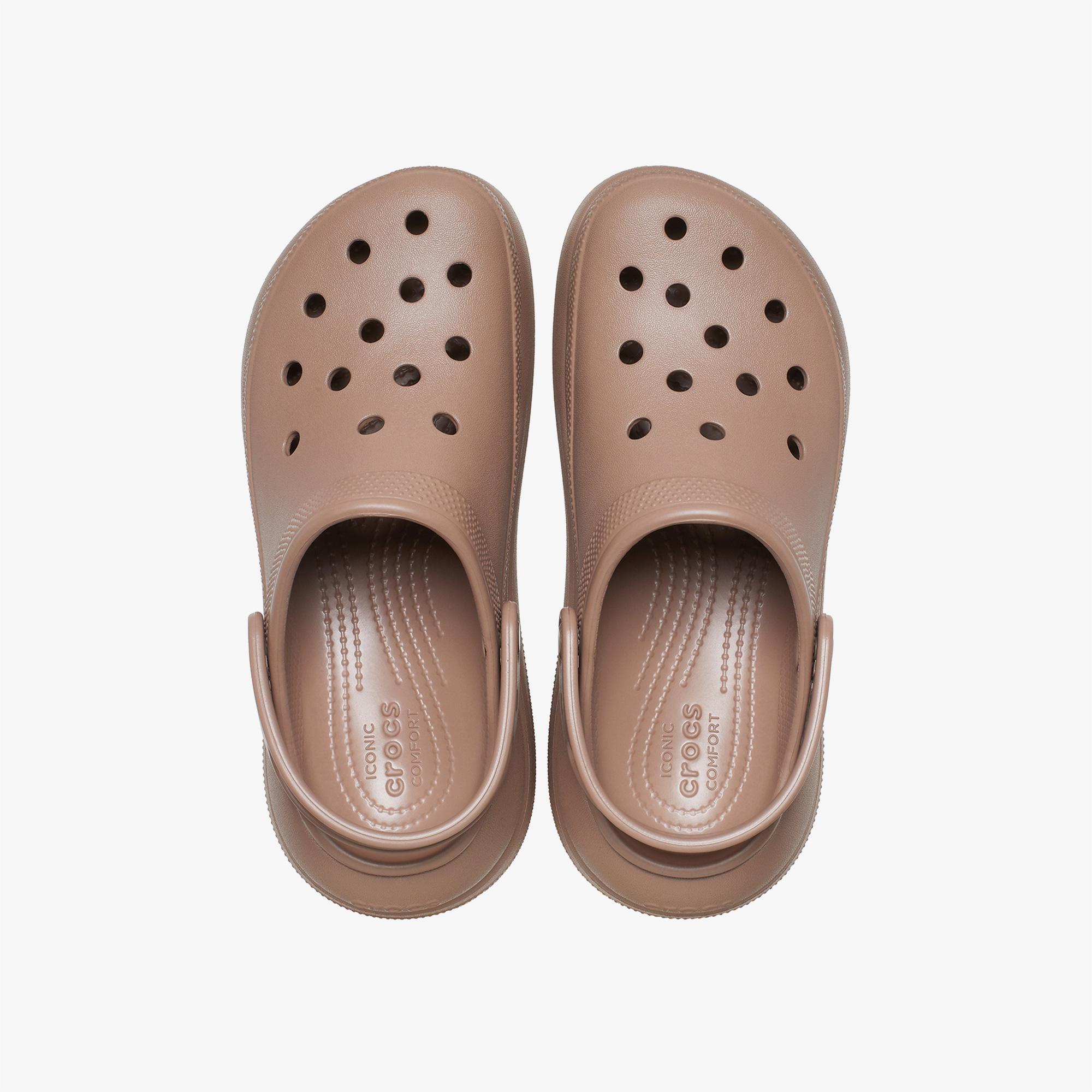 Crocs Classic Crush Clog Kadın Kahverengi Terlik