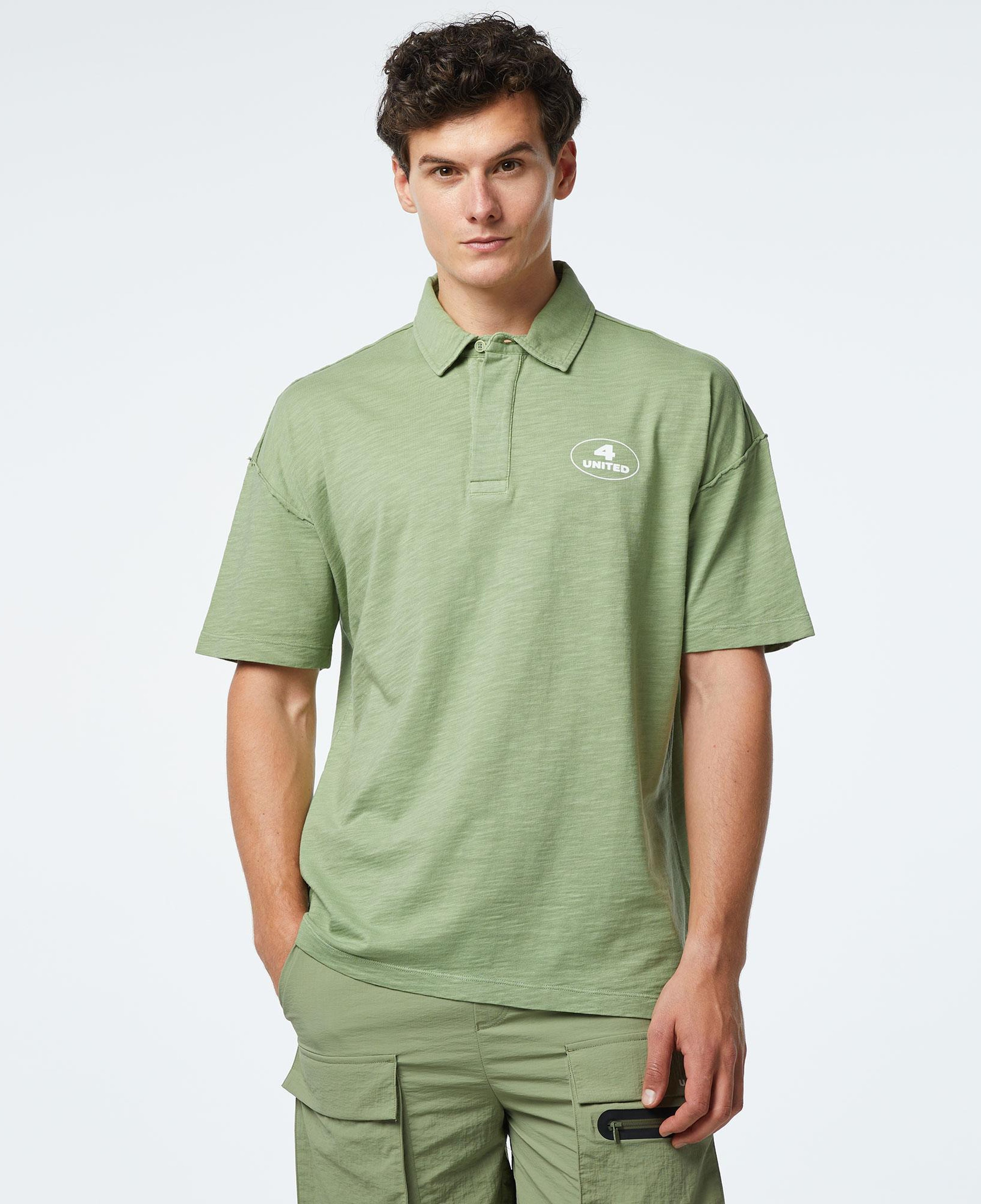 United4 Ozon Erkek Yeşil Polo