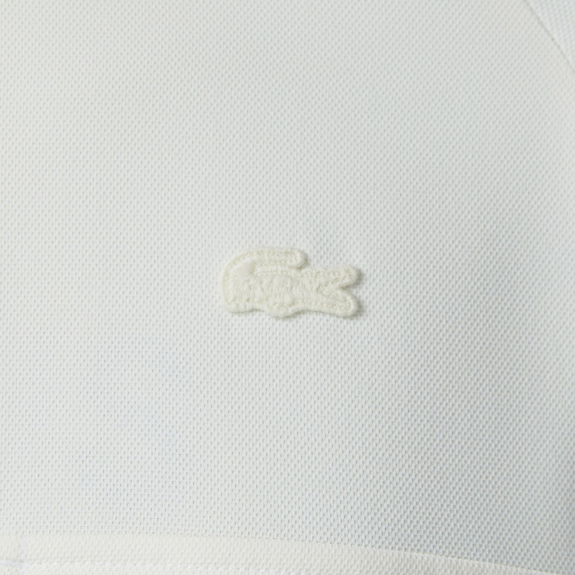 Lacoste Kadın Regular Fit Fermuarlı Krem Ceket