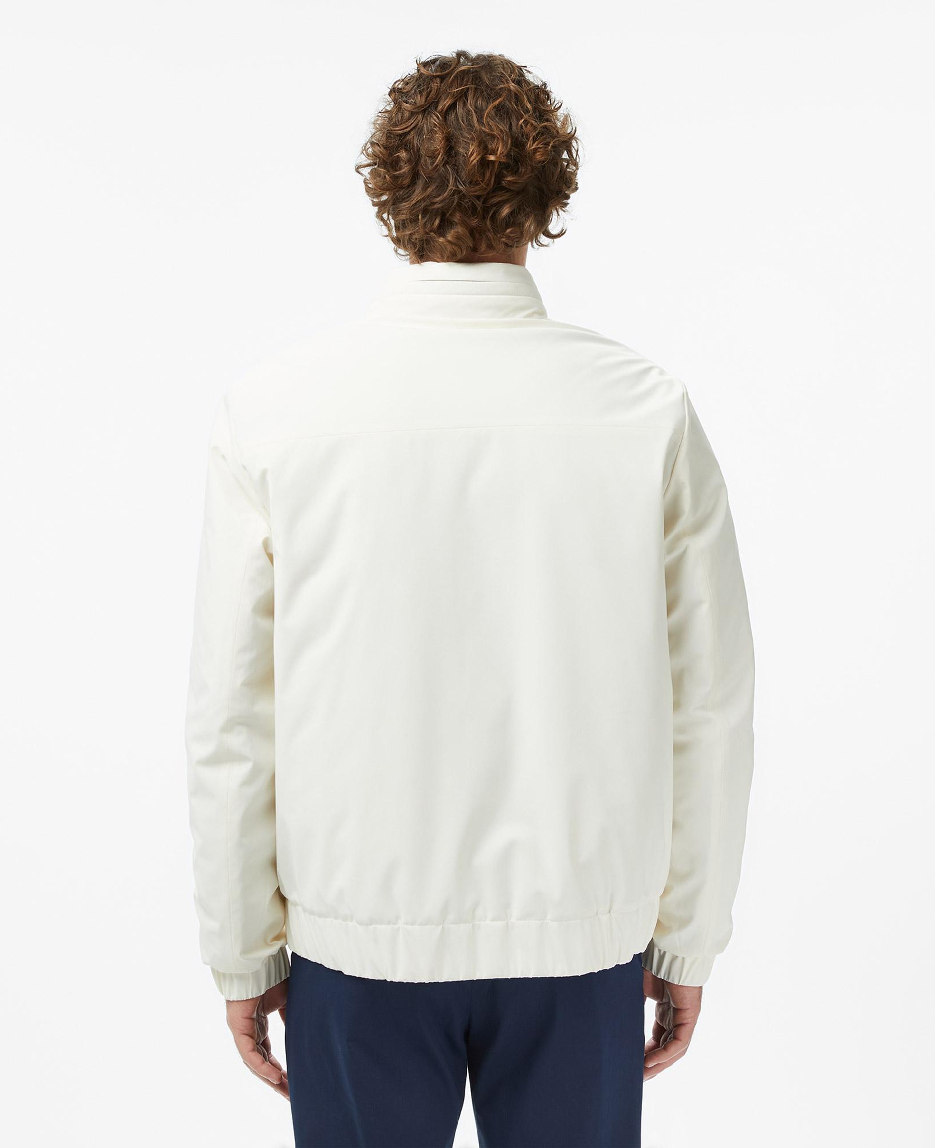 Erkek Relaxed Fit Dik Yaka Krem Mont