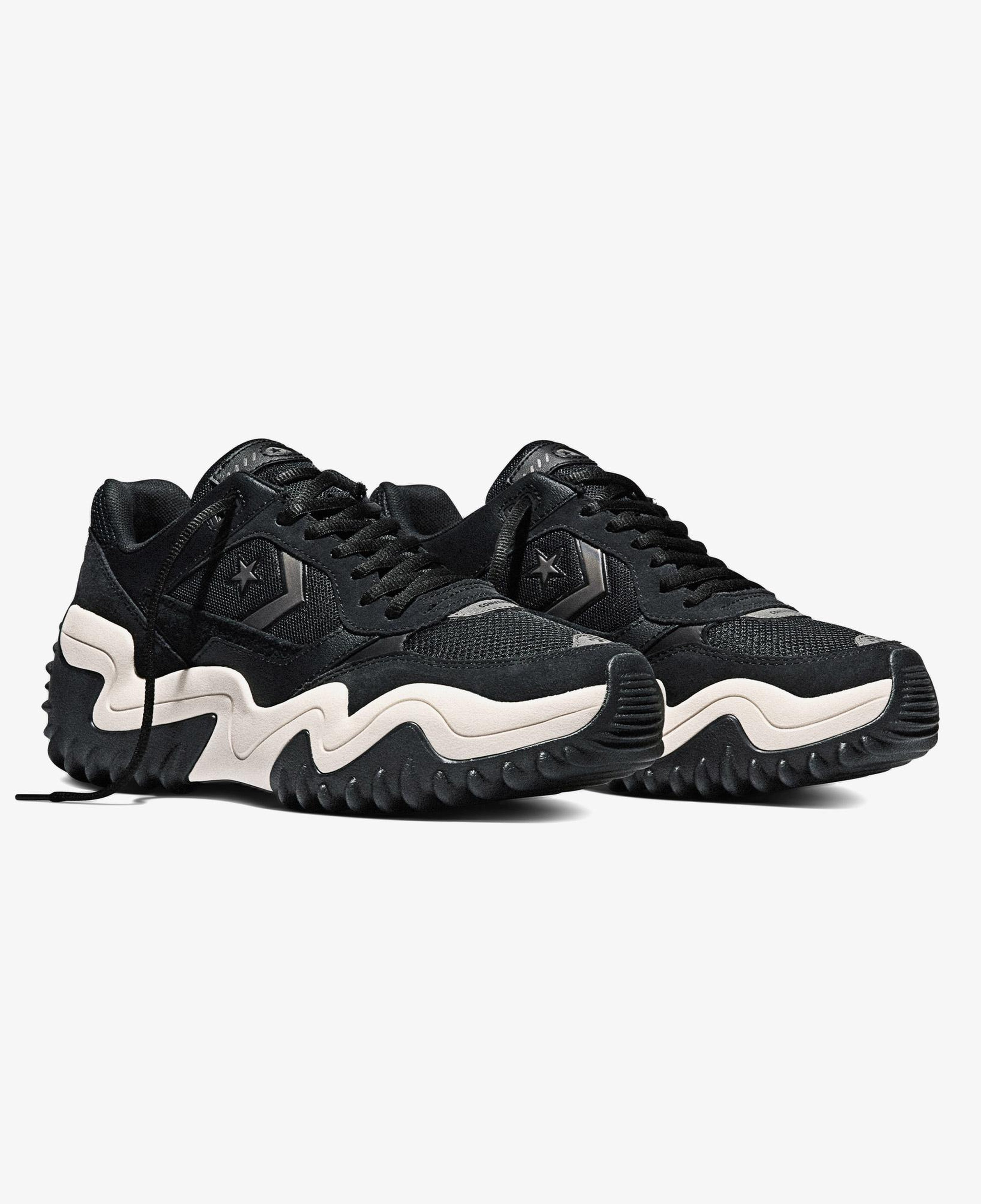 Converse Wave Motion Trainer Unisex Siyah Süet Sneaker