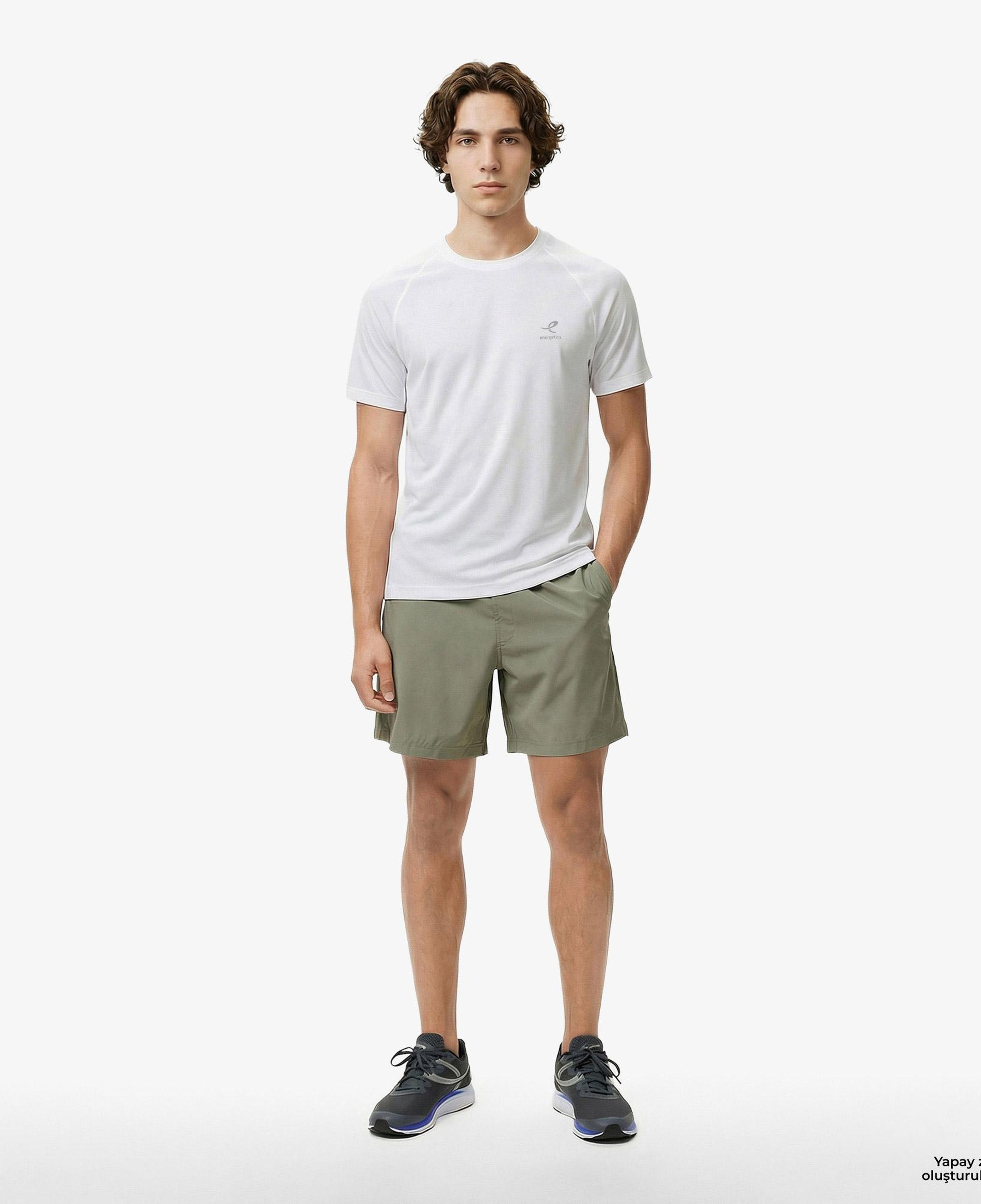 Energetics Martin Ss Erkek Beyaz Koşu T-Shirt