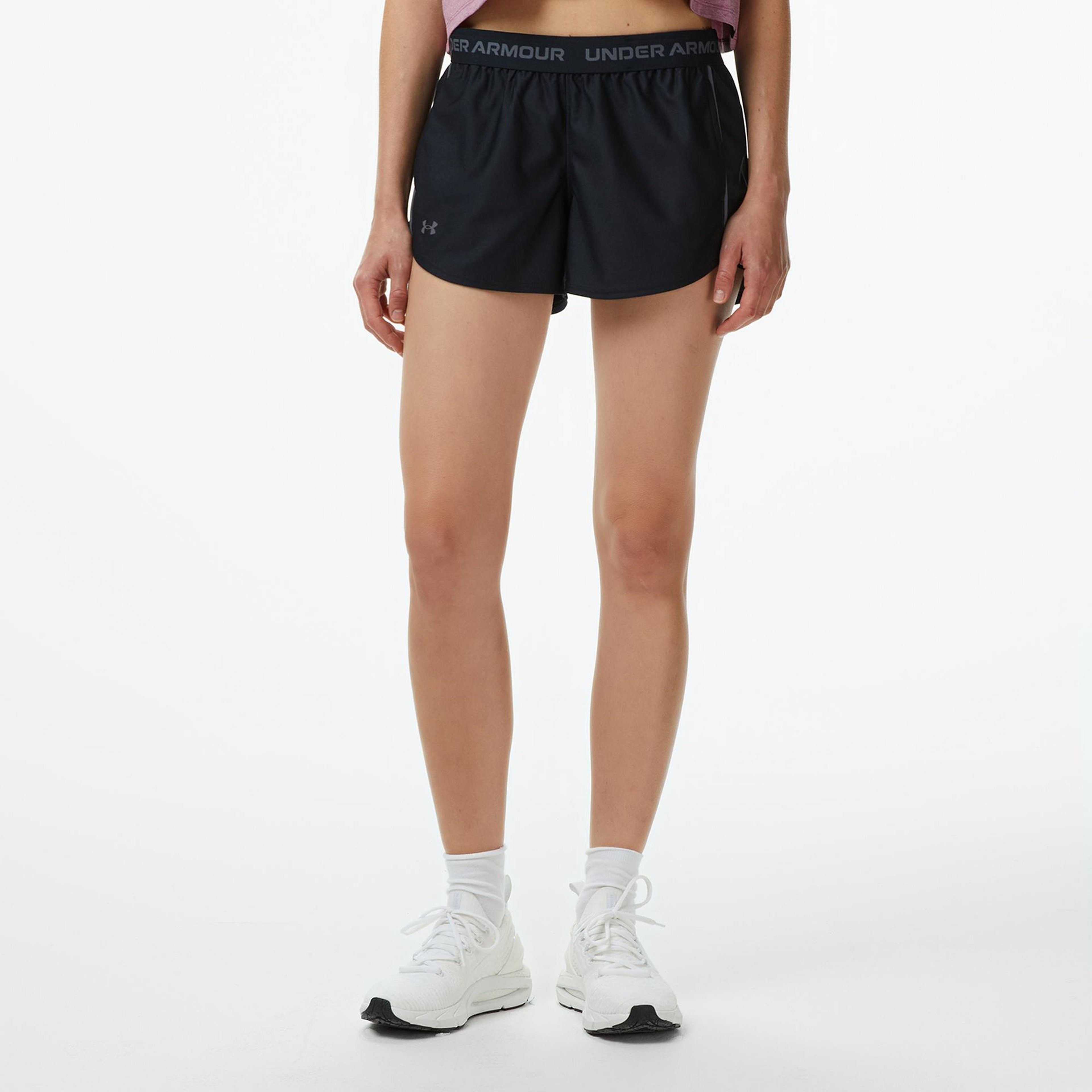 Under Armour Tech Play Up Kadın Siyah Antrenman Şort