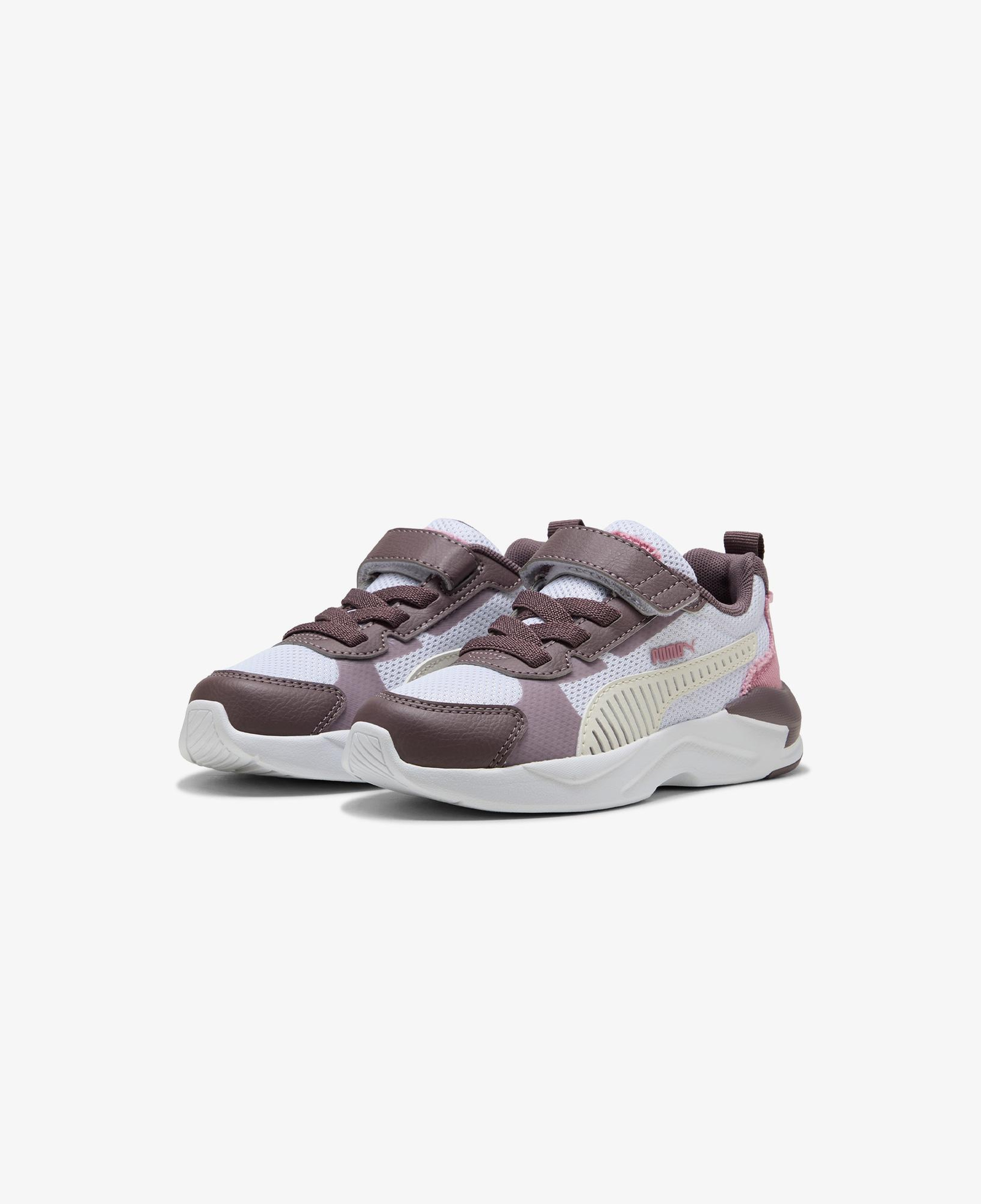 Puma X-Ray 3 Lt Mid 90S Ac+ Ps Çocuk Mor Spor Ayakkabı