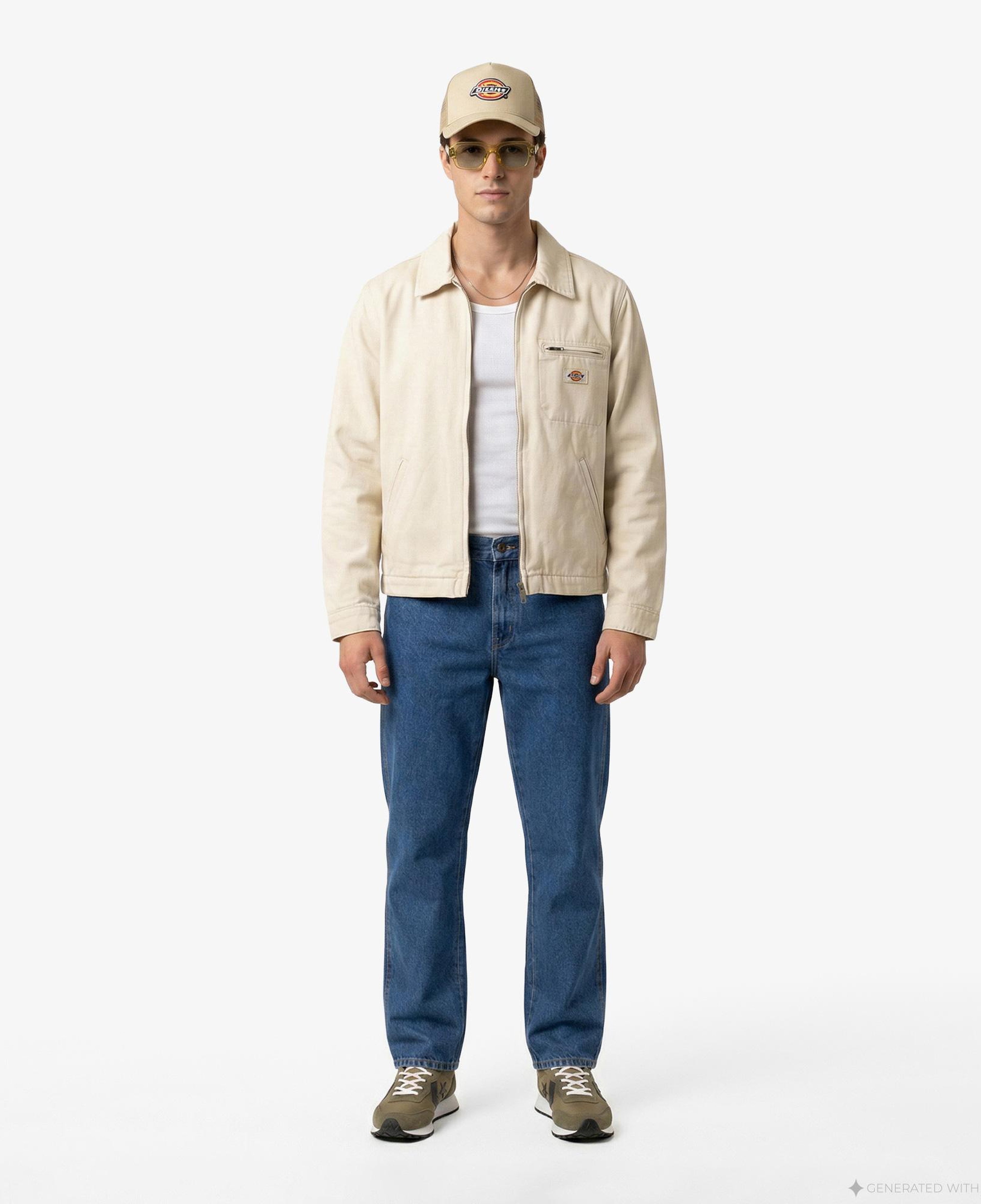 Dickies Unlined Canvas Painter Kadın Bej Ceket