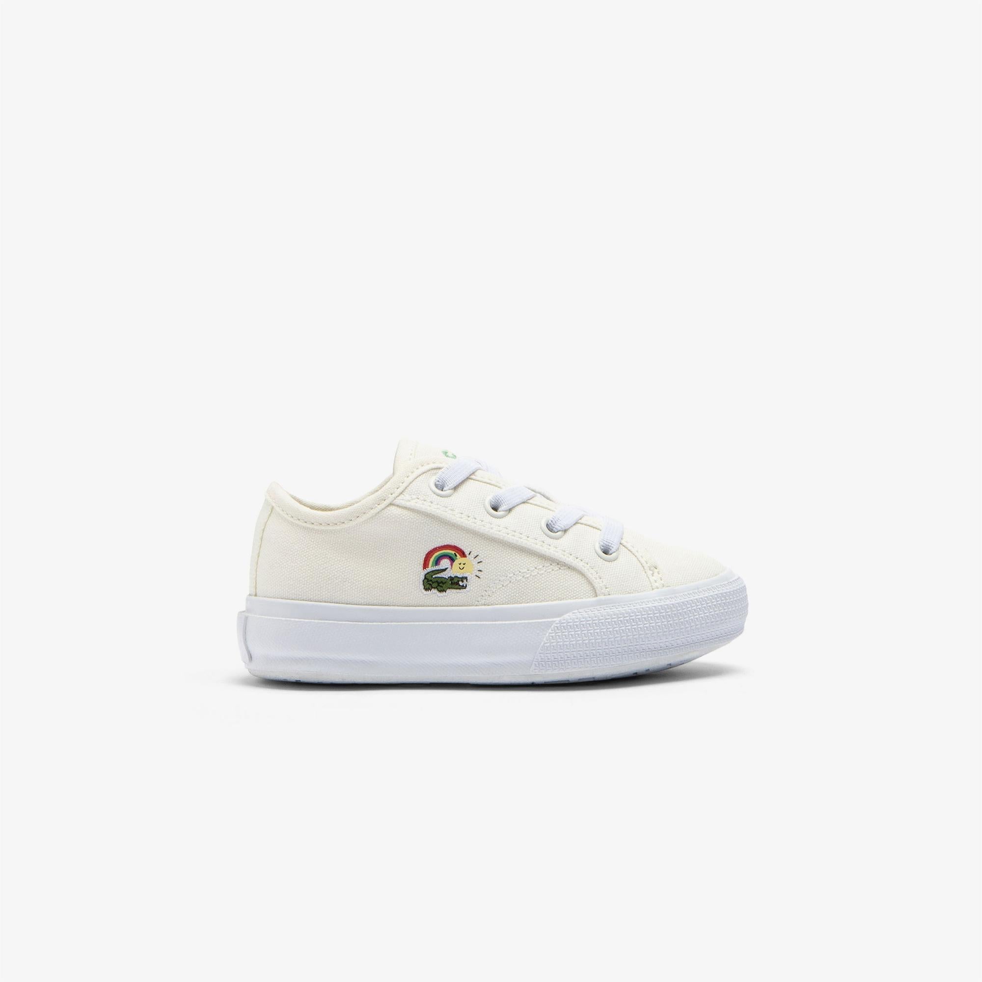 Lacoste Backcourt Çocuk Krem Spor Ayakkabı