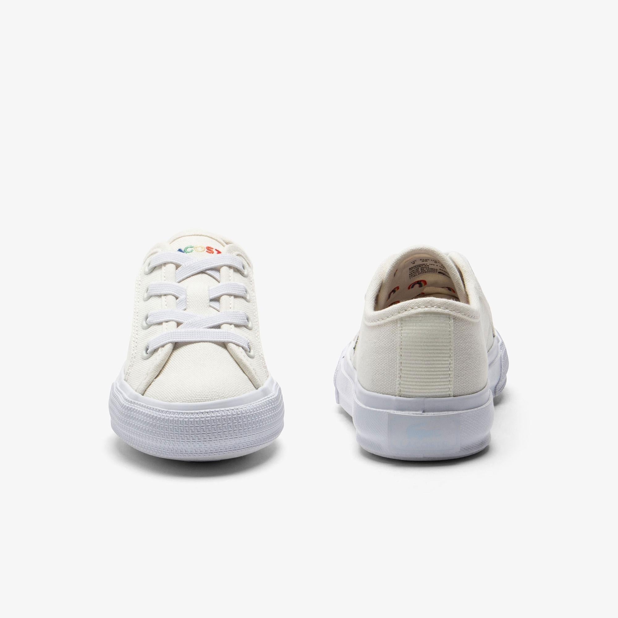 Lacoste Backcourt Çocuk Krem Spor Ayakkabı