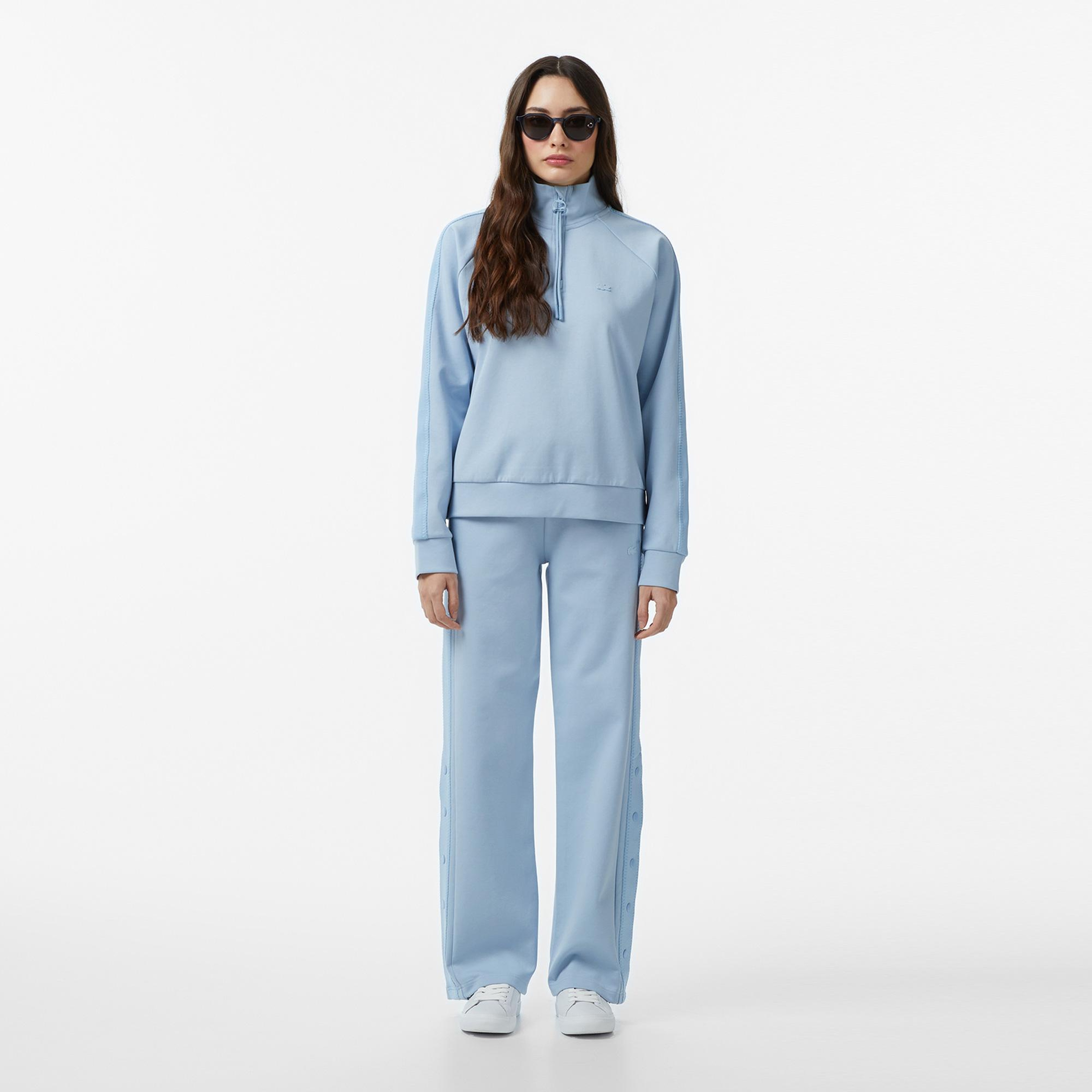 Lacoste Kadın Regular Fit Mavi Eşofman Altı