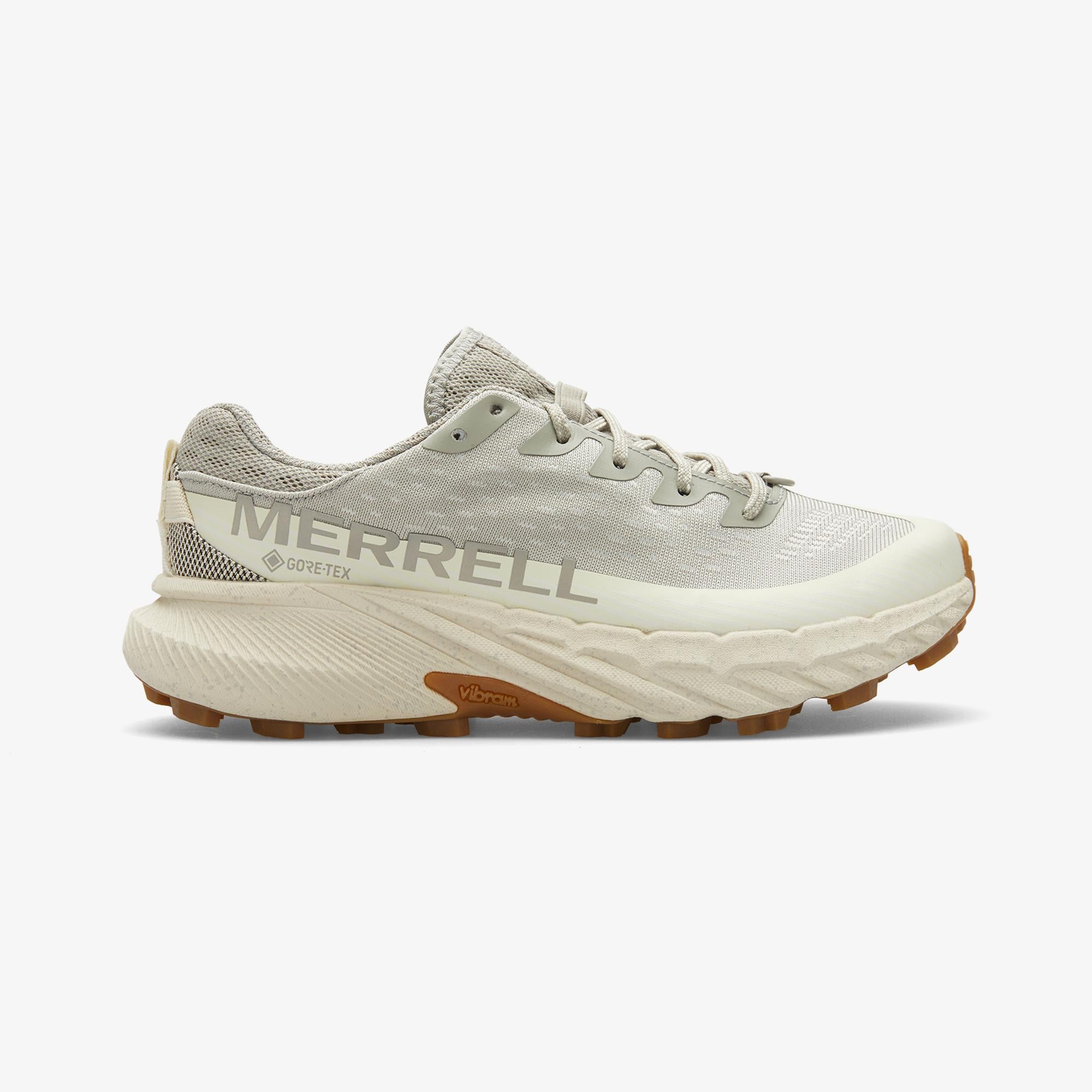 Merrell Agility Peak 5 Gore-Tex Kadın Krem Koşu Ayakkabısı