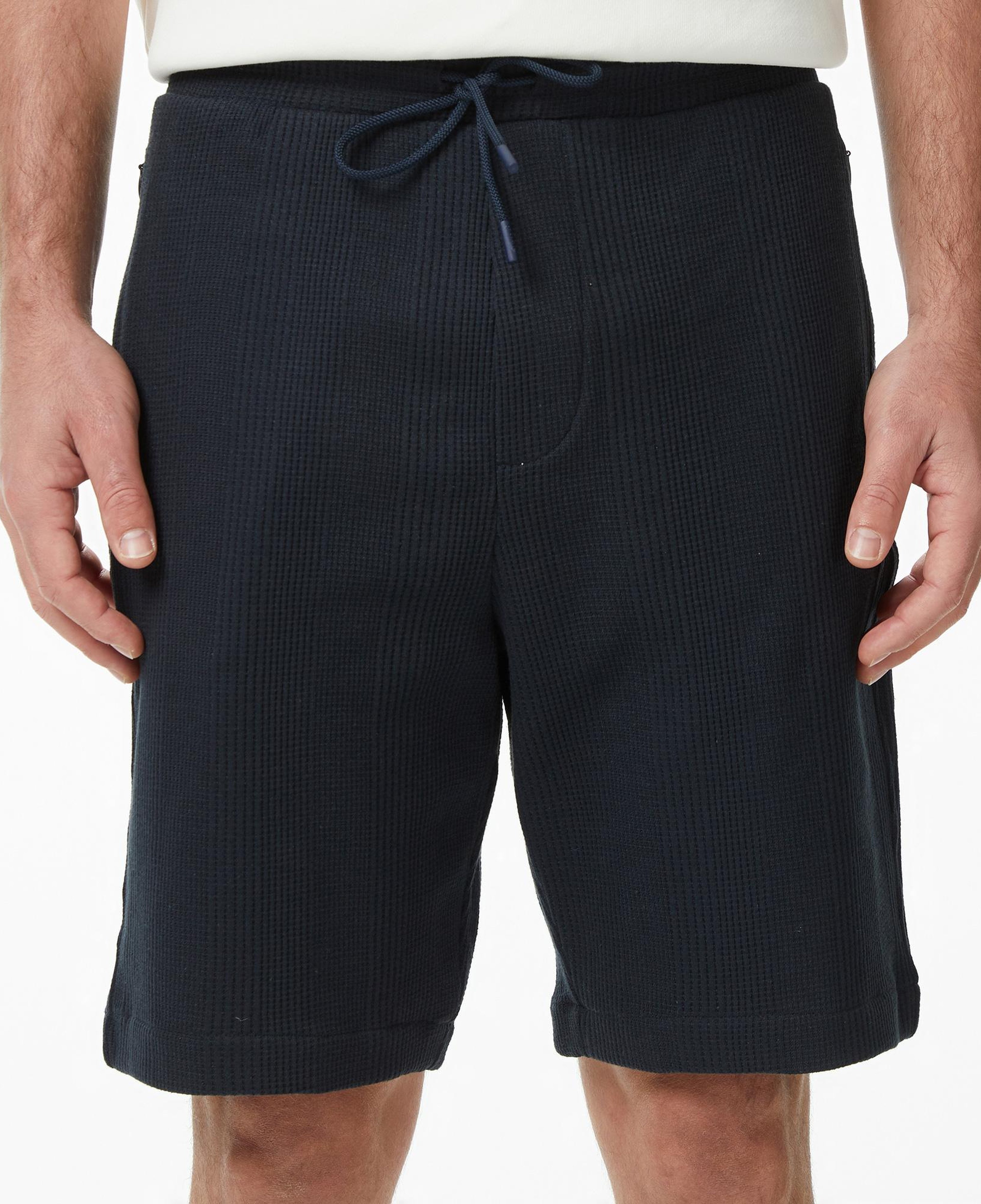 Erkek Relaxed Fit Koyu Gri Bermuda Şort