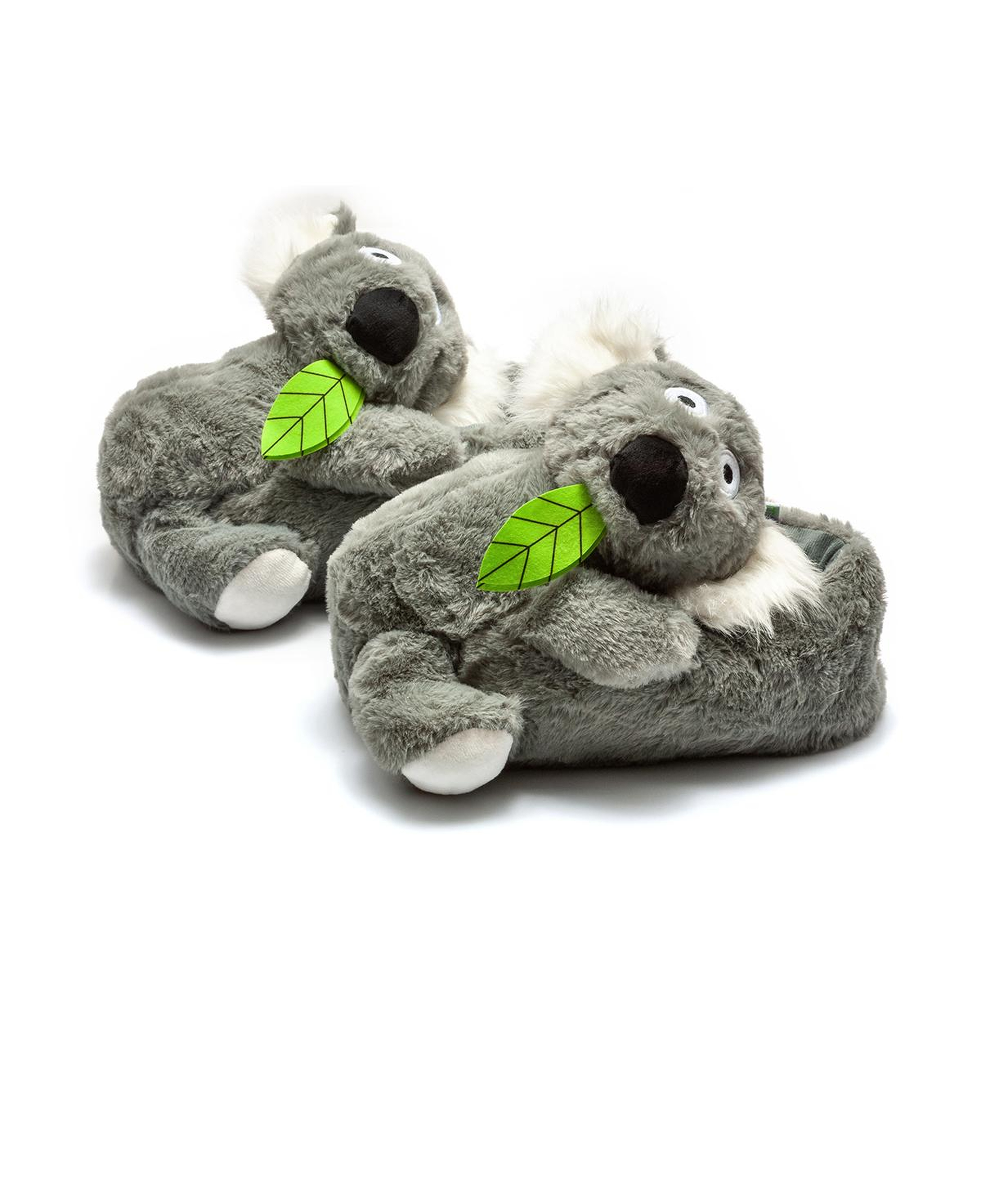Koala Kadın,Garson Boy Hayvanlı Panduf Gri 36/41