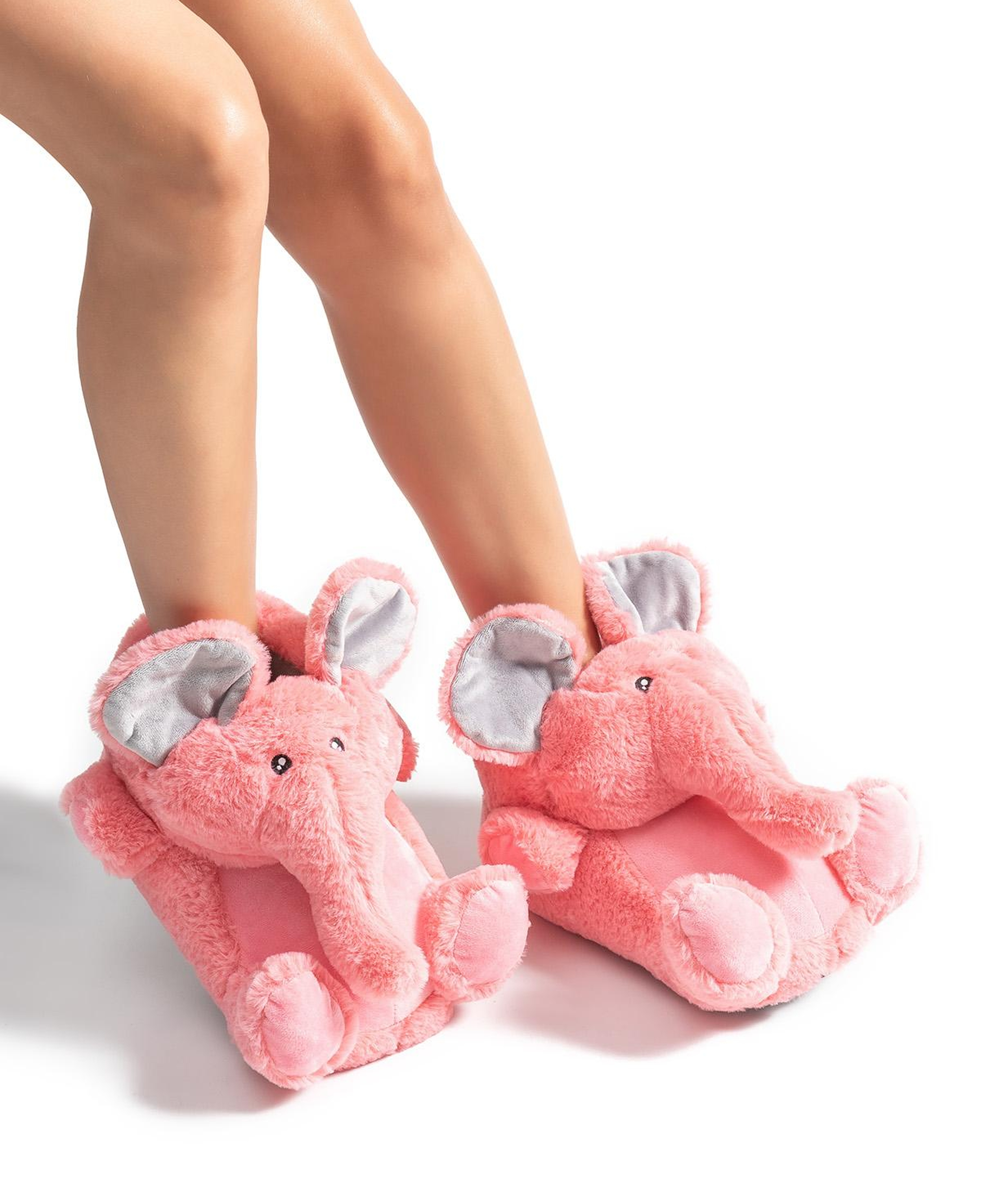 Elephant-2 Kadın Hayvanlı Panduf Pembe 36/41
