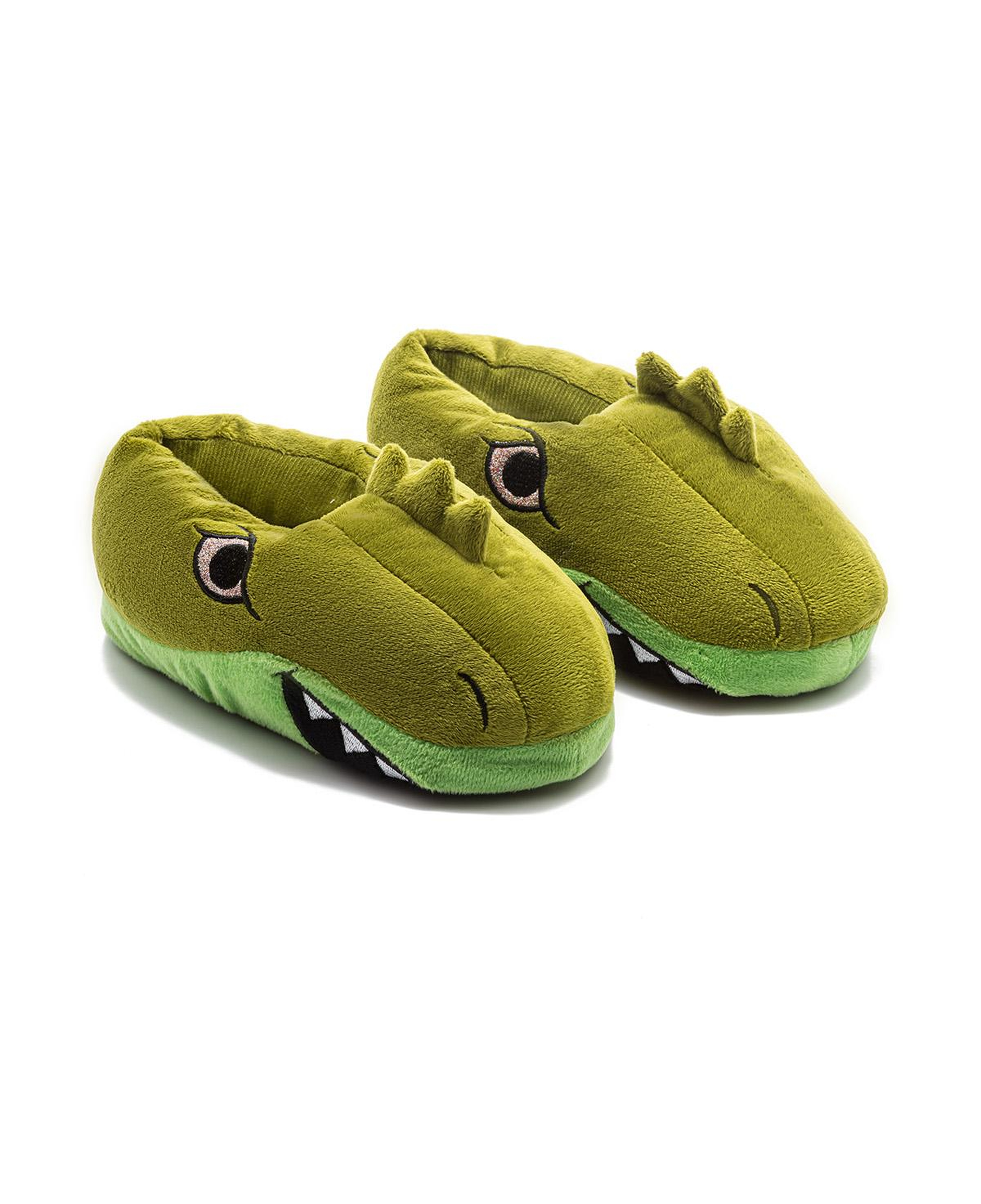 Dinos-1 Çocuk Hayvanlı Panduf Yeşil 30/38