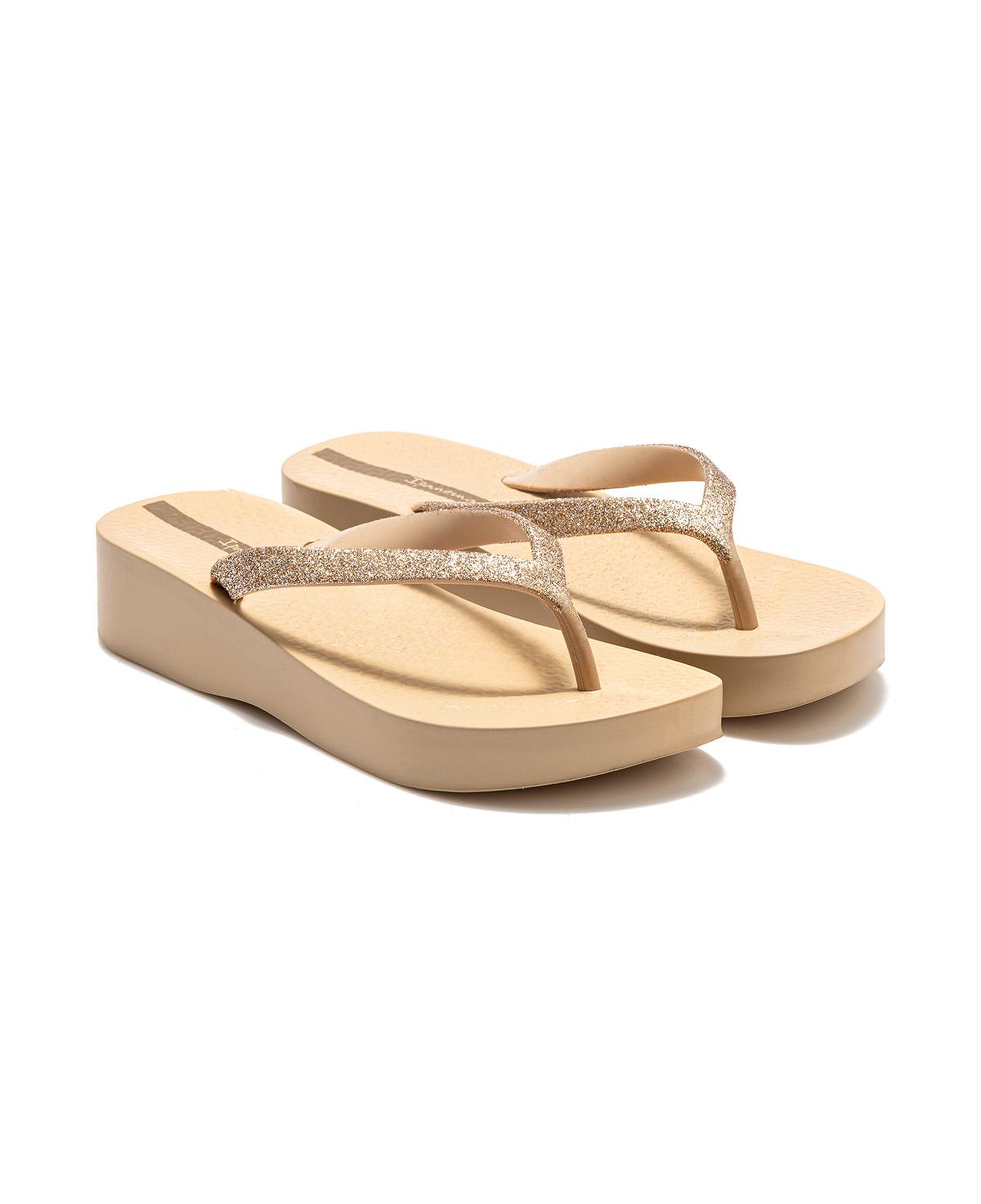 Mesh Chic Kadın Parmak Arası Terlik Bej 35/40