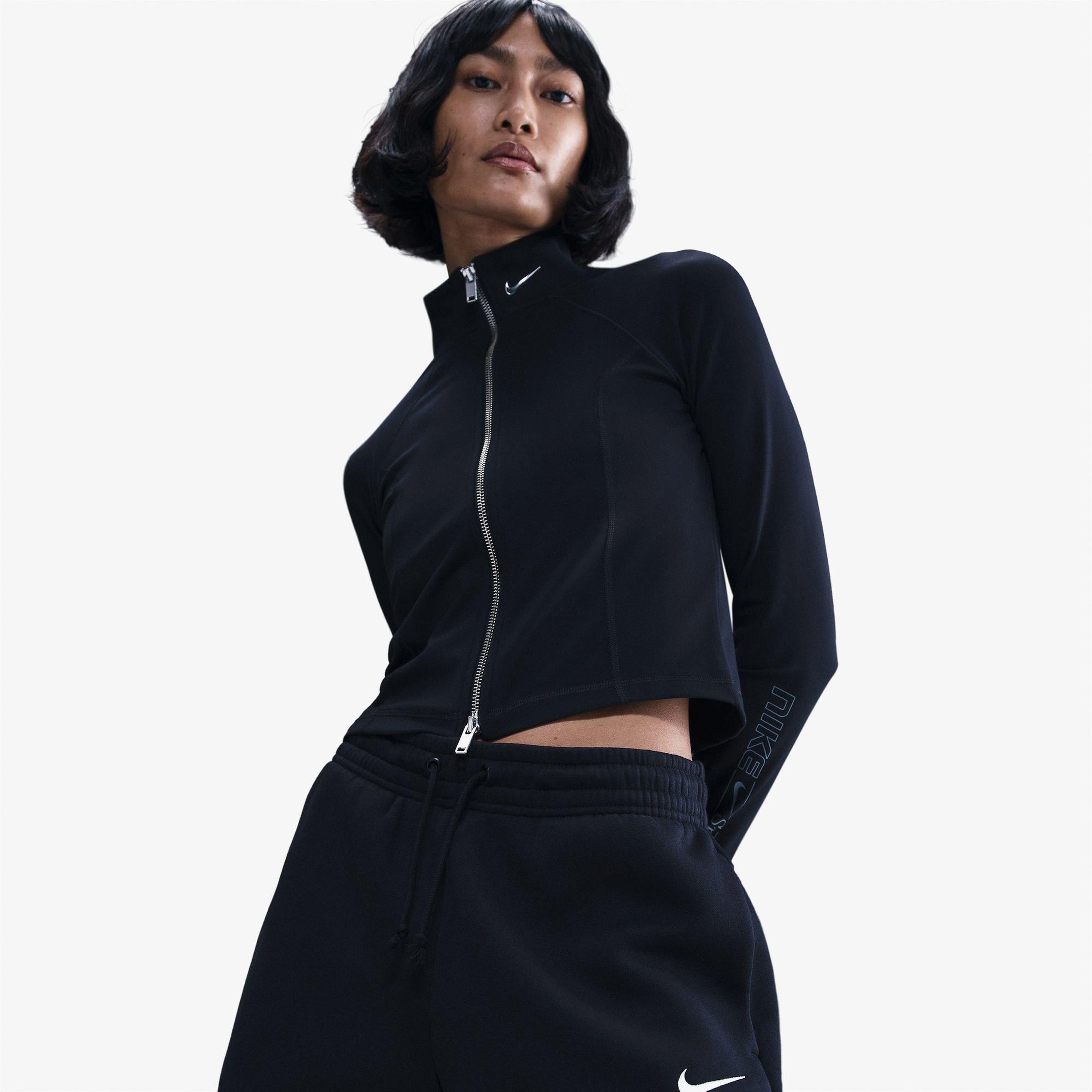 Nike Sportswear Phoenix Fleece 10 cm Kadın Siyah Şort