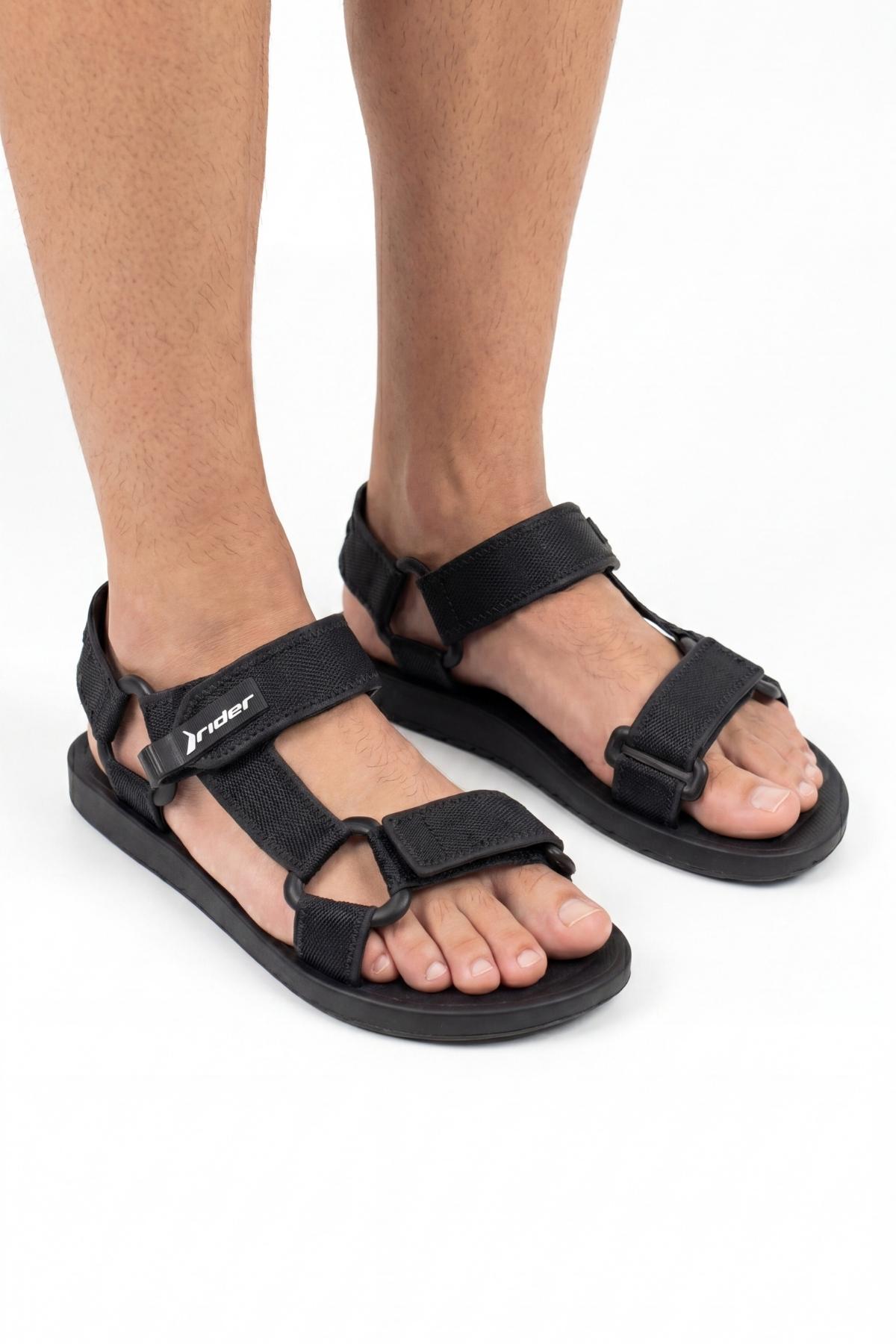 Free Style Papete Erkek Sandalet Siyah 41/46