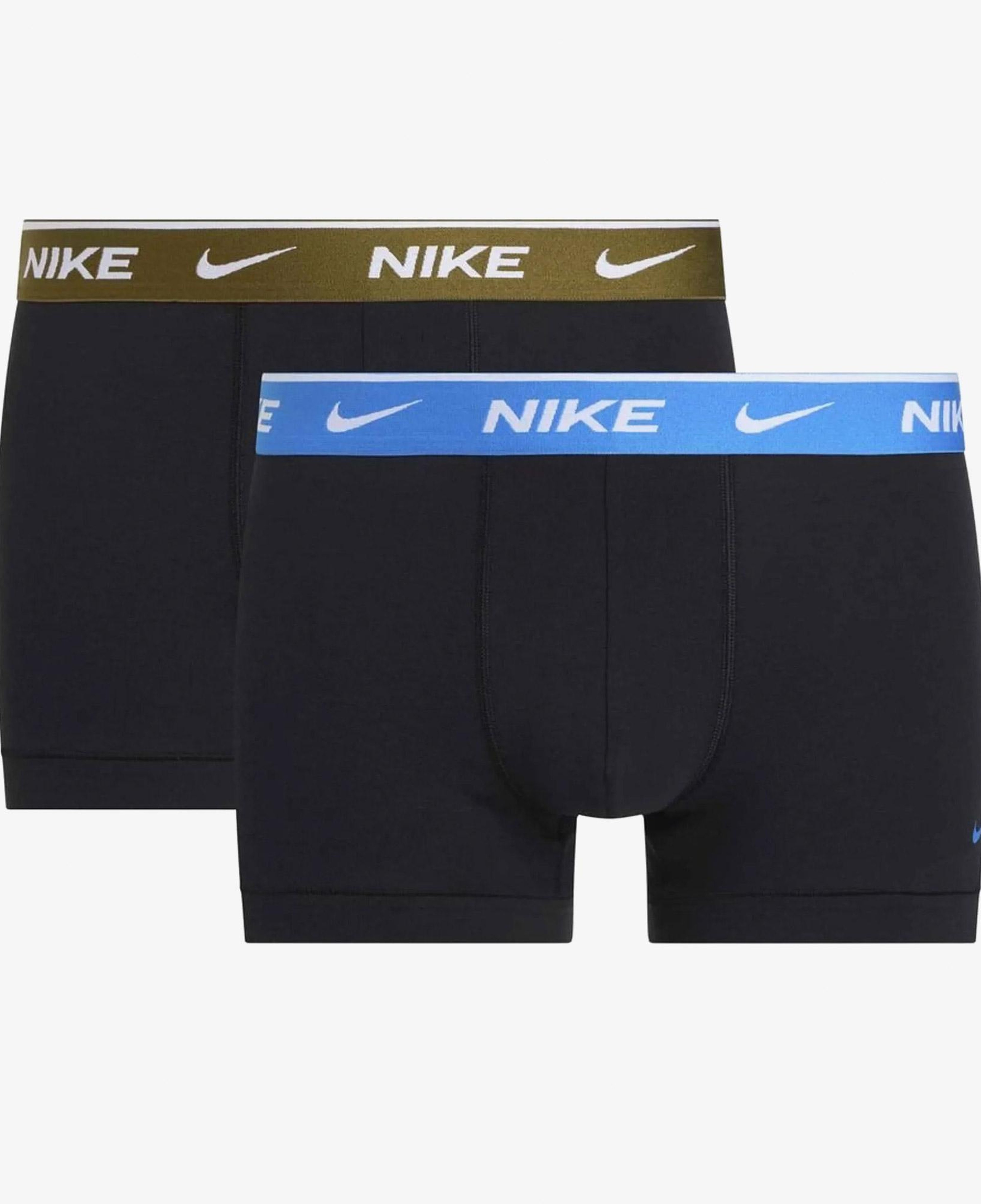 Nike Trunk 2' li Erkek Siyah Boxer