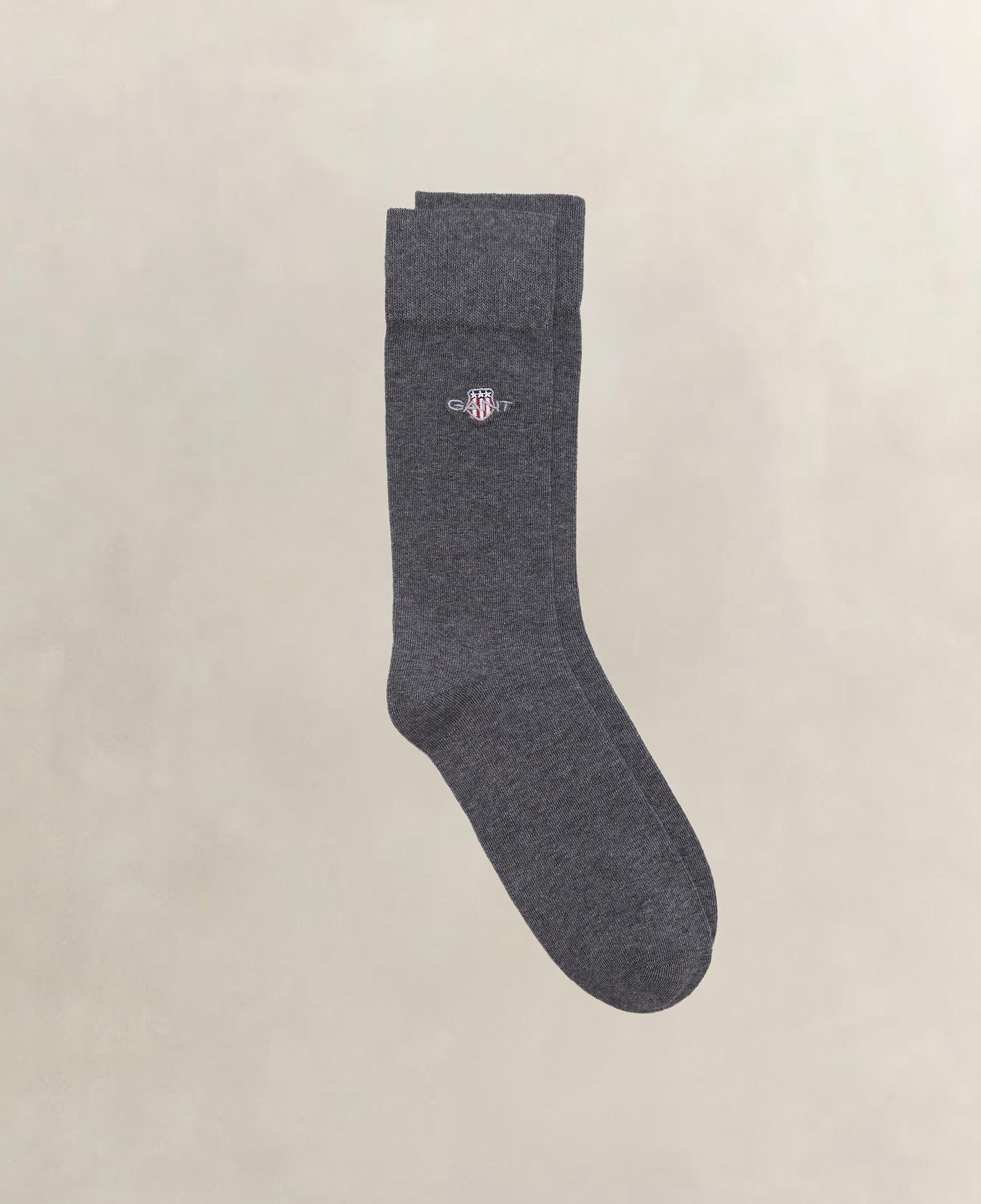 GANT Unisex Gri Logolu Çorap