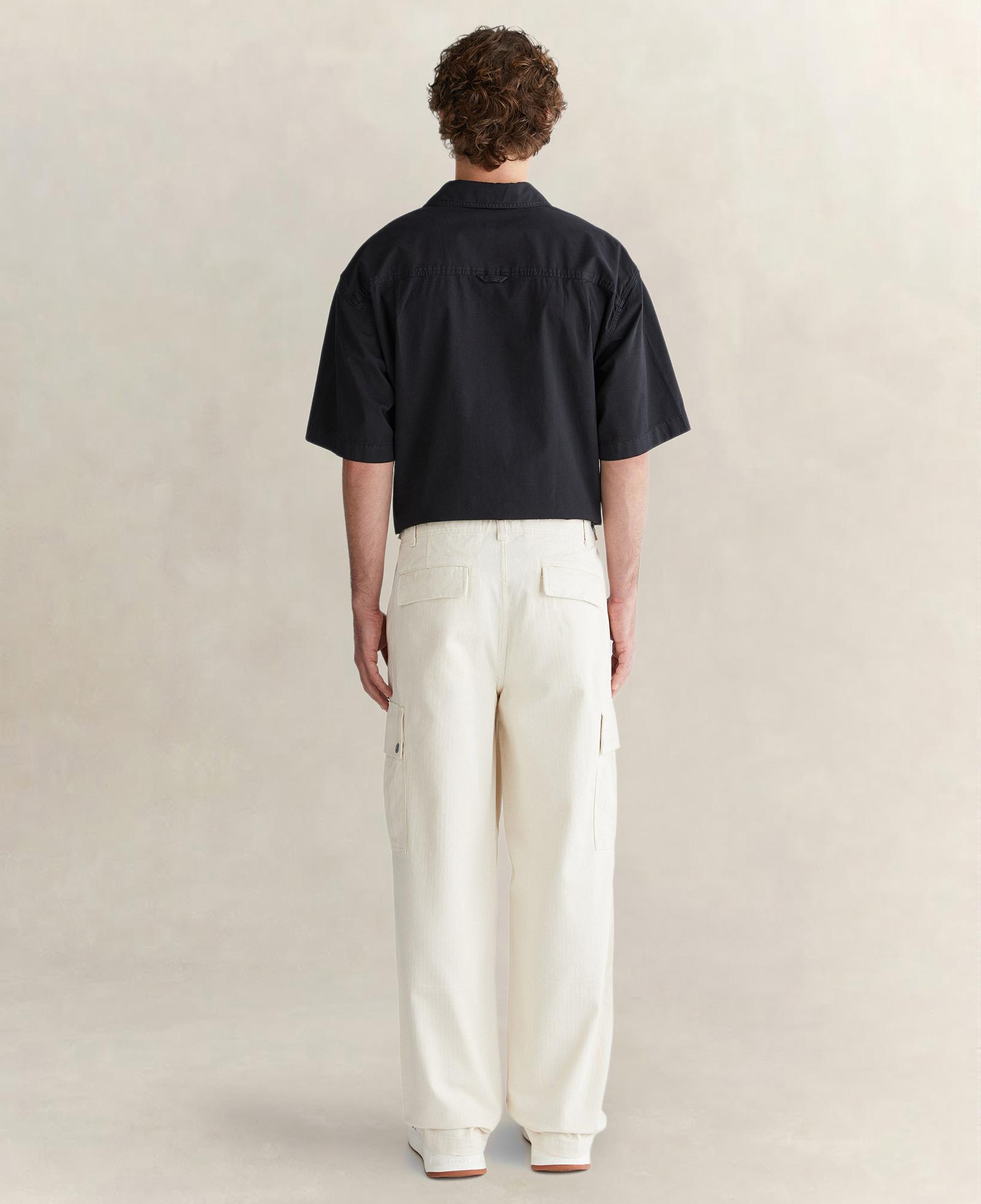 GANT Erkek Krem Relaxed Fit Kargo Pantolon