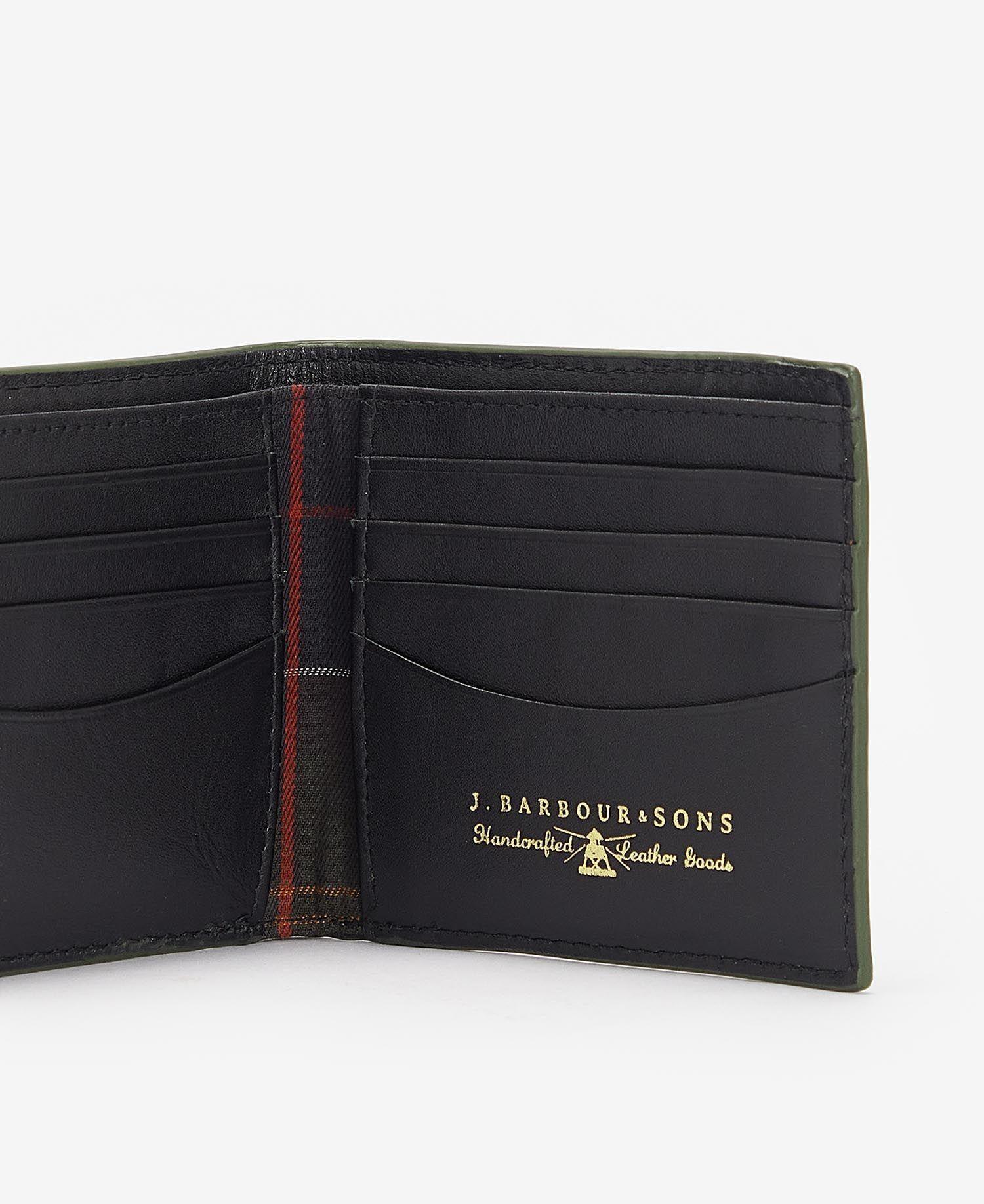 Barbour Grain Deri Billfold Cüzdan