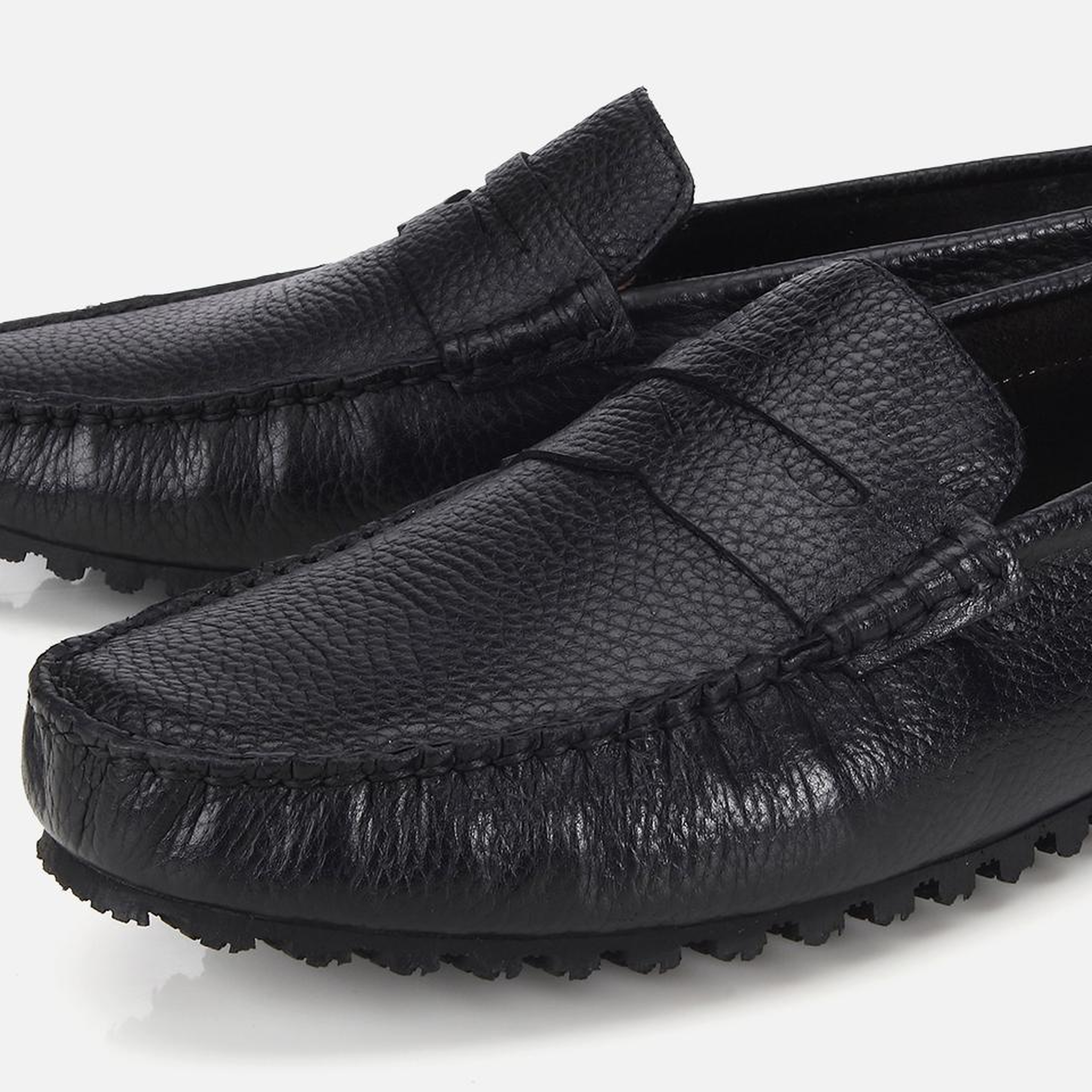 Erkek Deri Siyah Comfort Günlük Loafer