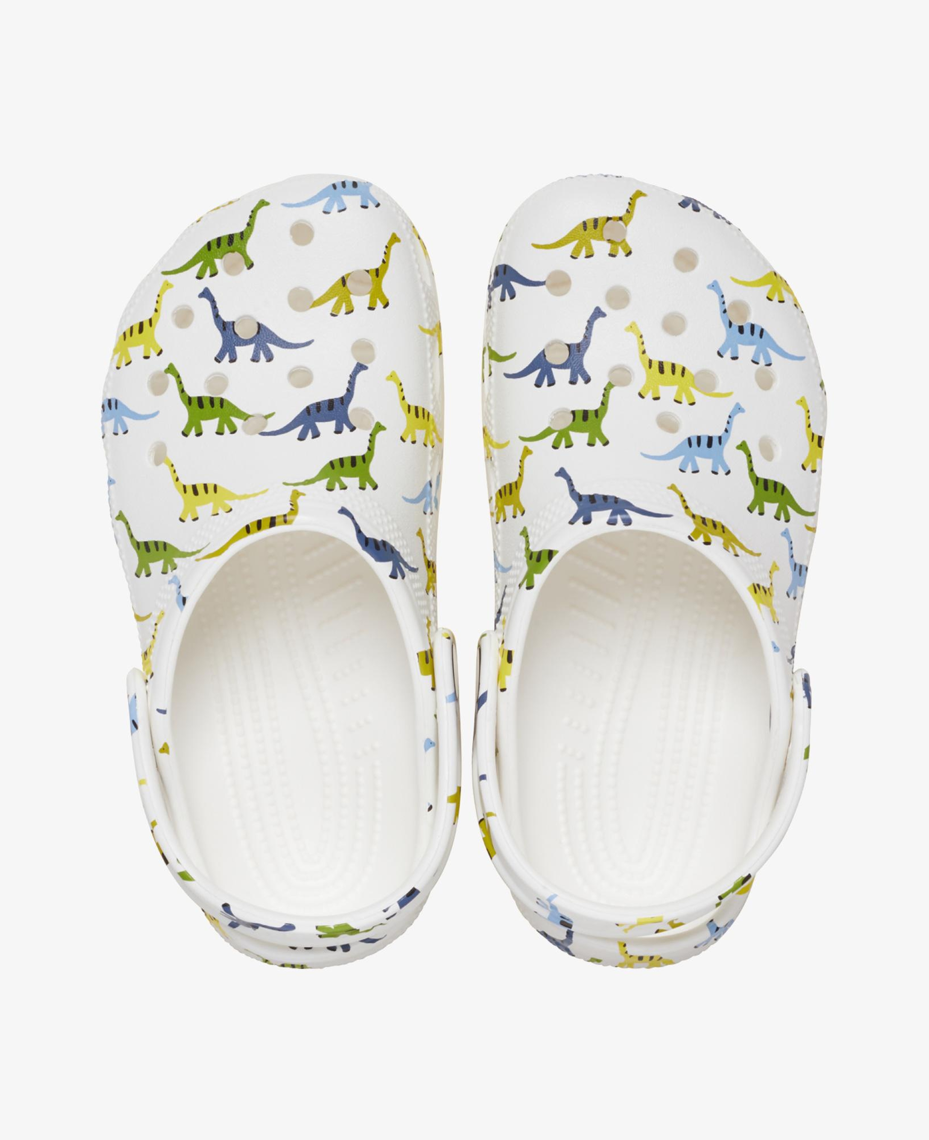Crocs Classic Character Print K Çocuk Beyaz Terlik