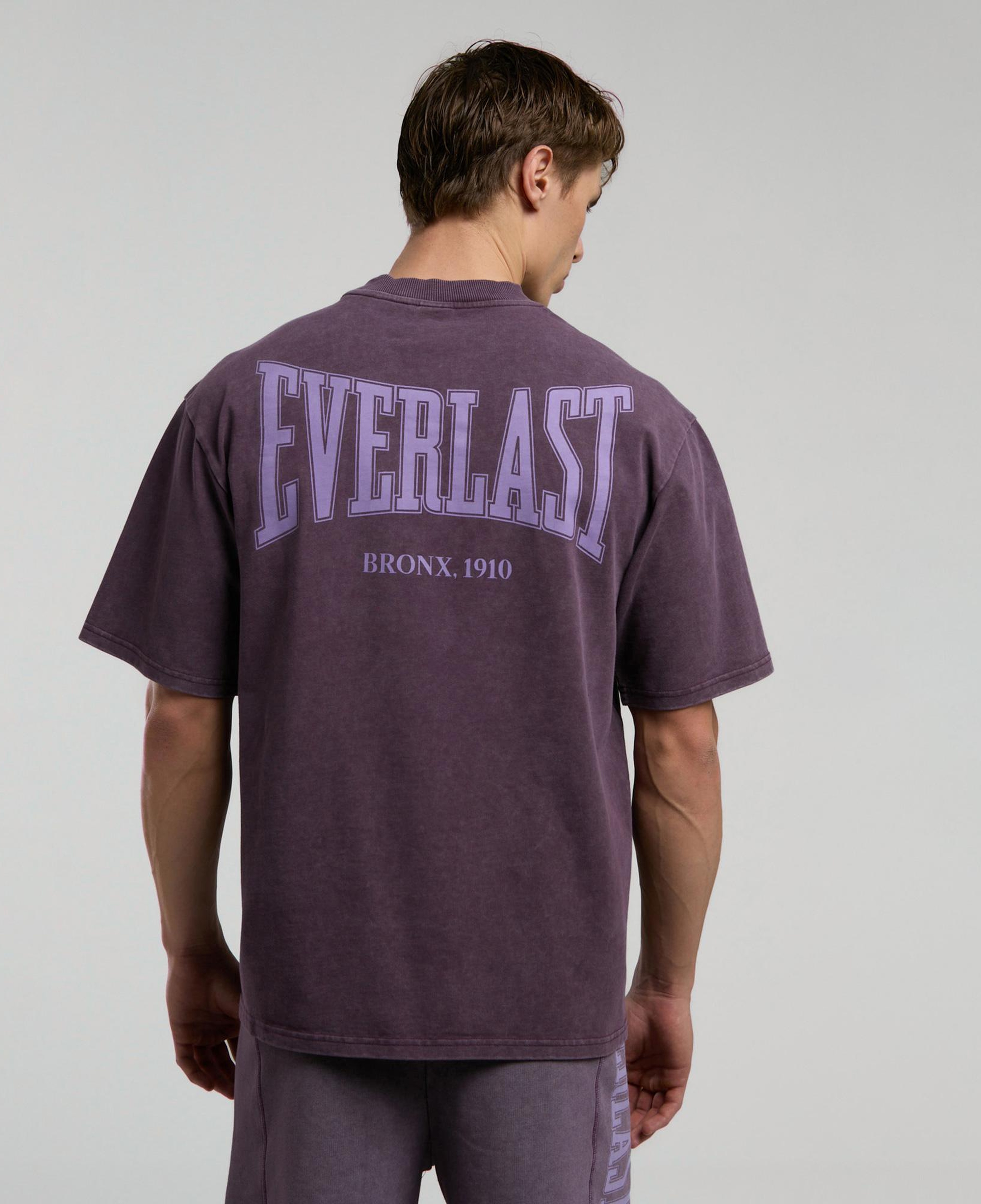 Everlast Bronx 1910 Oversize Erkek Kahverengi T-Shirt
