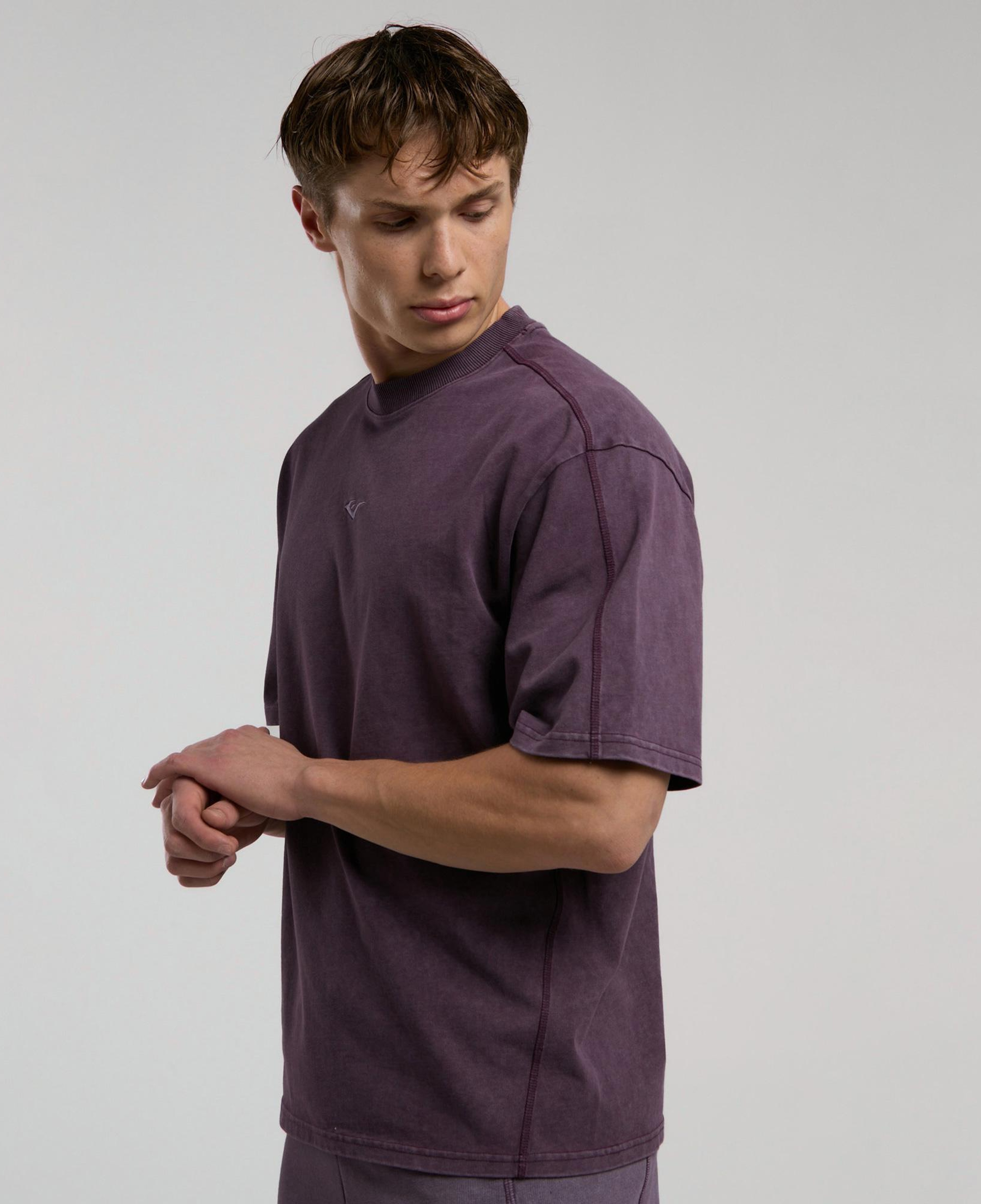 Everlast Bronx 1910 Oversize Erkek Kahverengi T-Shirt