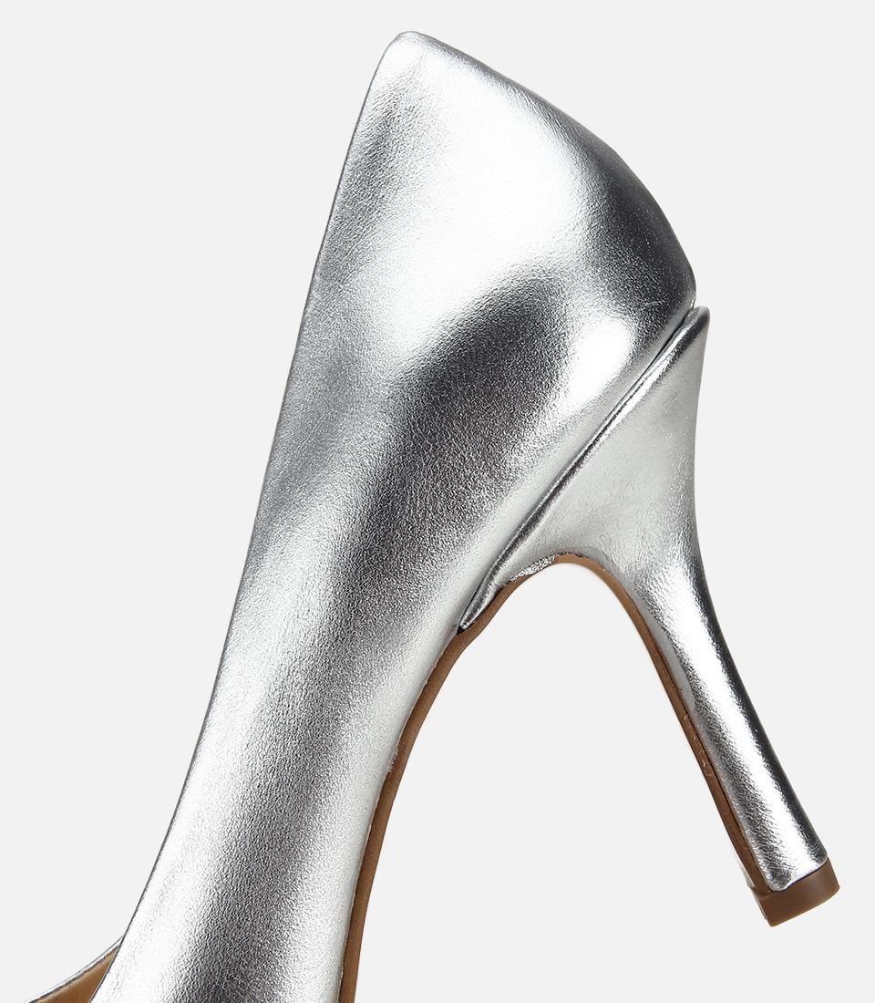 Kadın Deri Lame Yumuşak Dokulu Stiletto