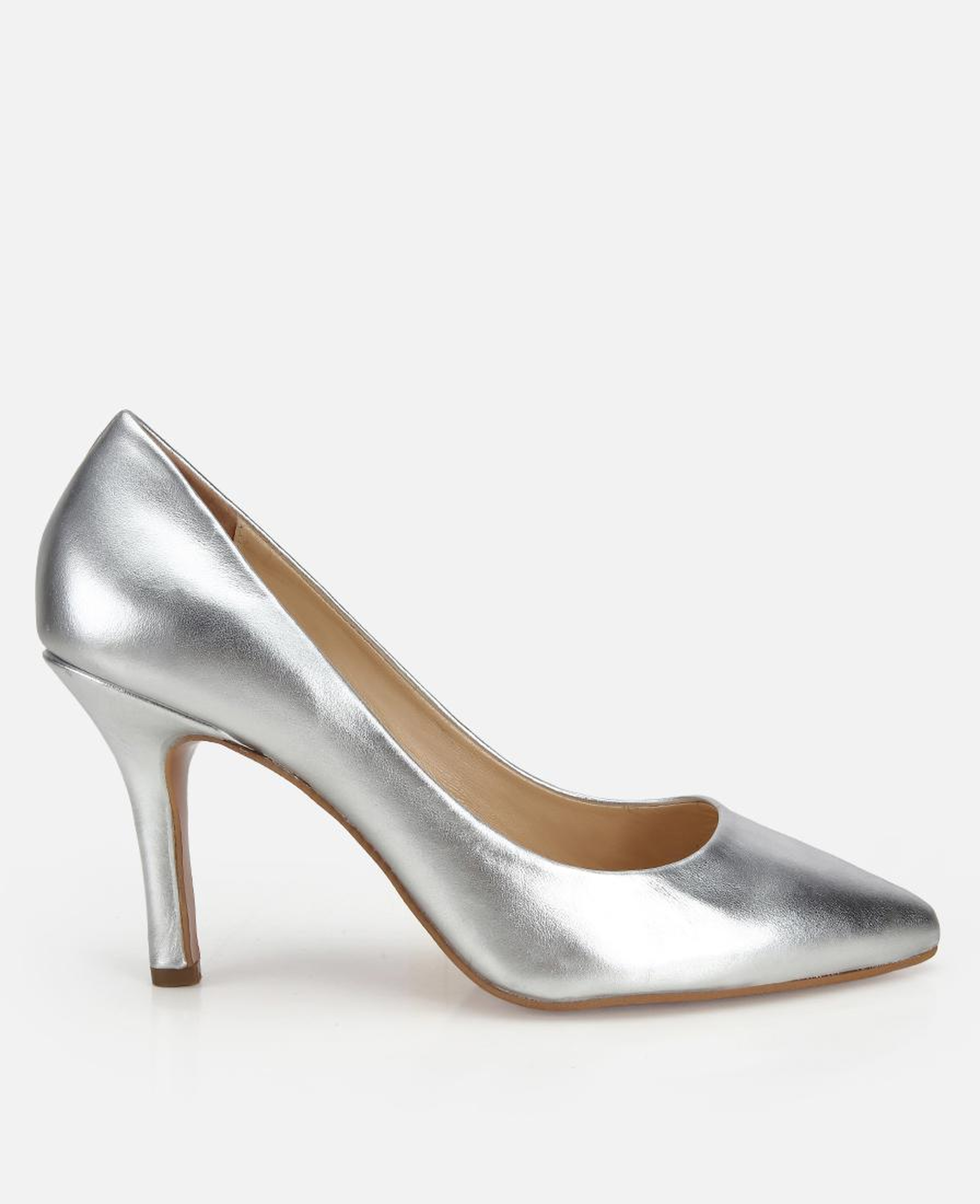 Kadın Deri Lame Yumuşak Dokulu Stiletto