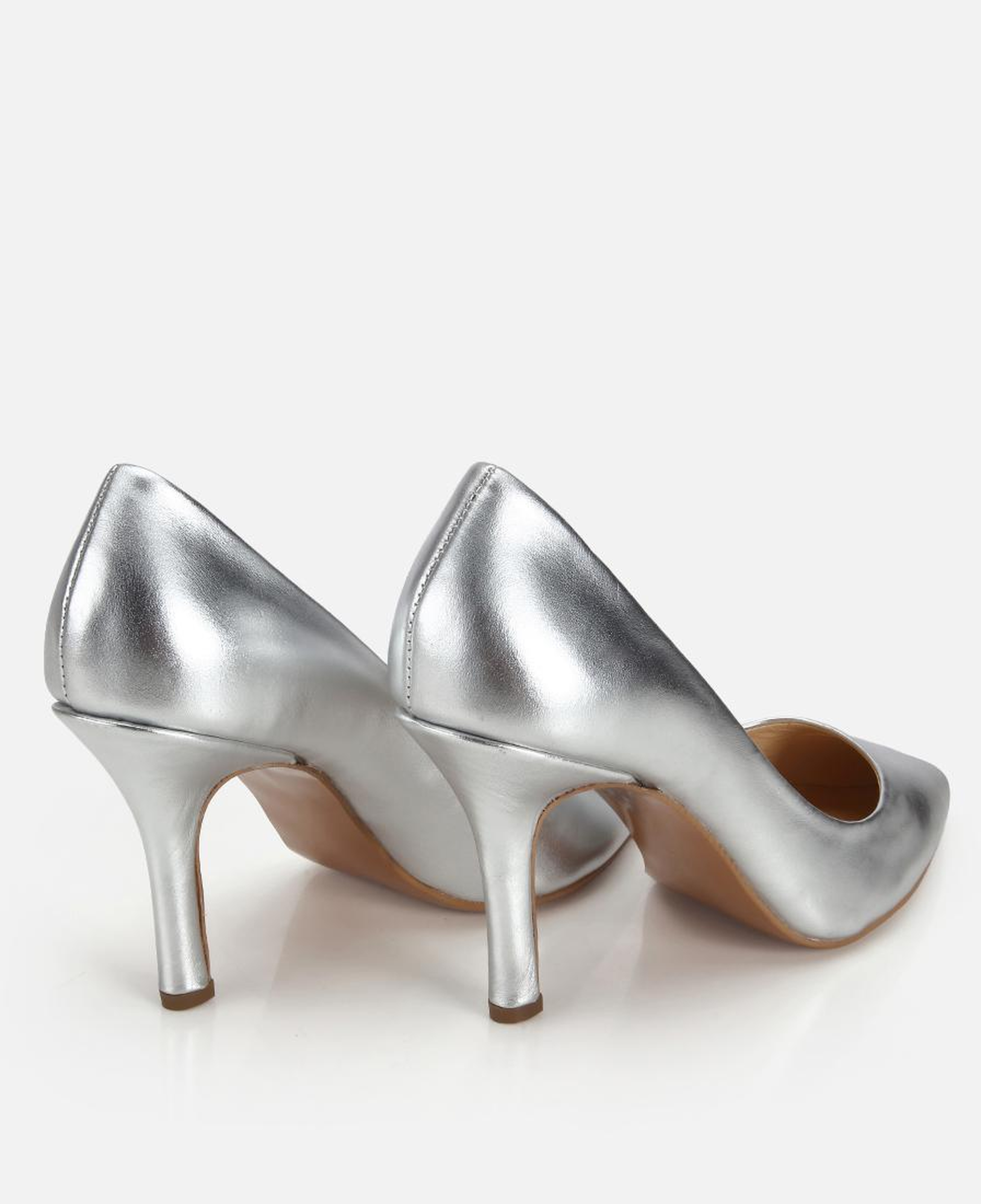 Kadın Deri Lame Yumuşak Dokulu Stiletto