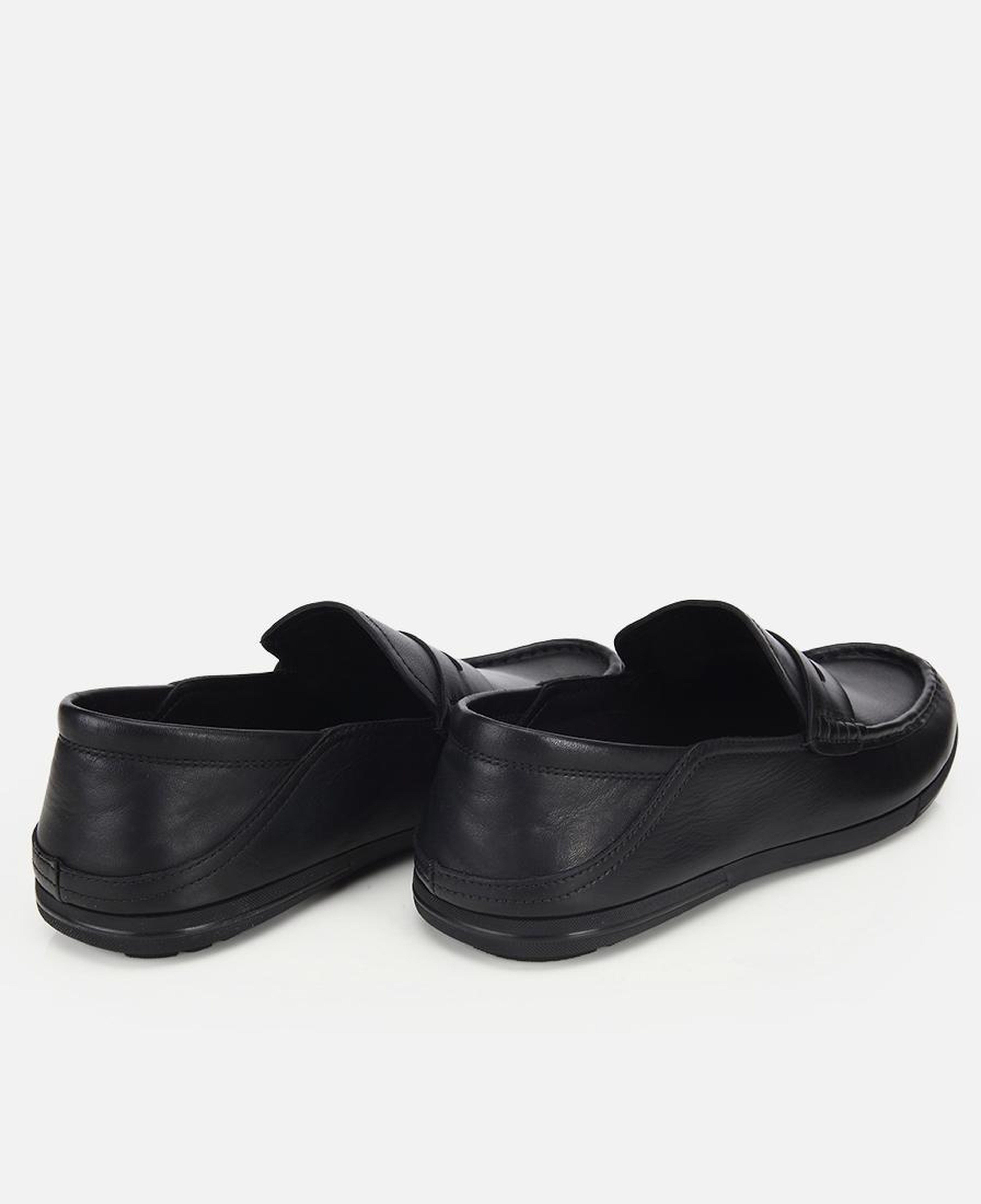 Erkek Deri Siyah Comfort Günlük Loafer Ayakkabı