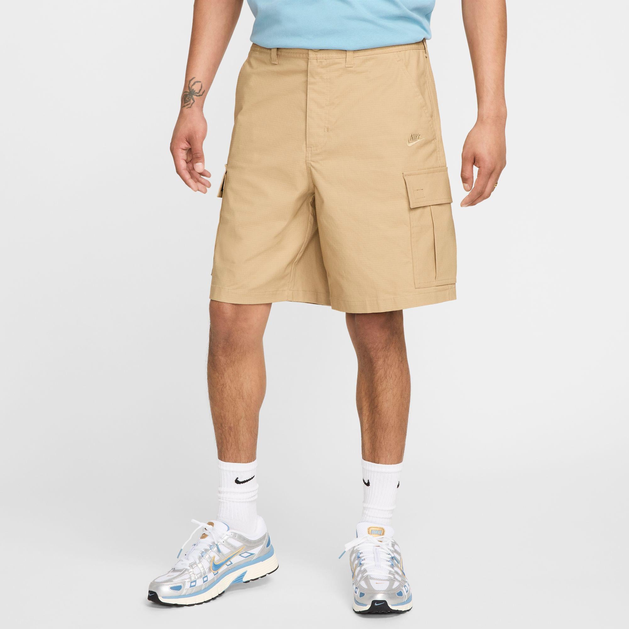 Nike Club Woven Cargo Erkek Bej Şort