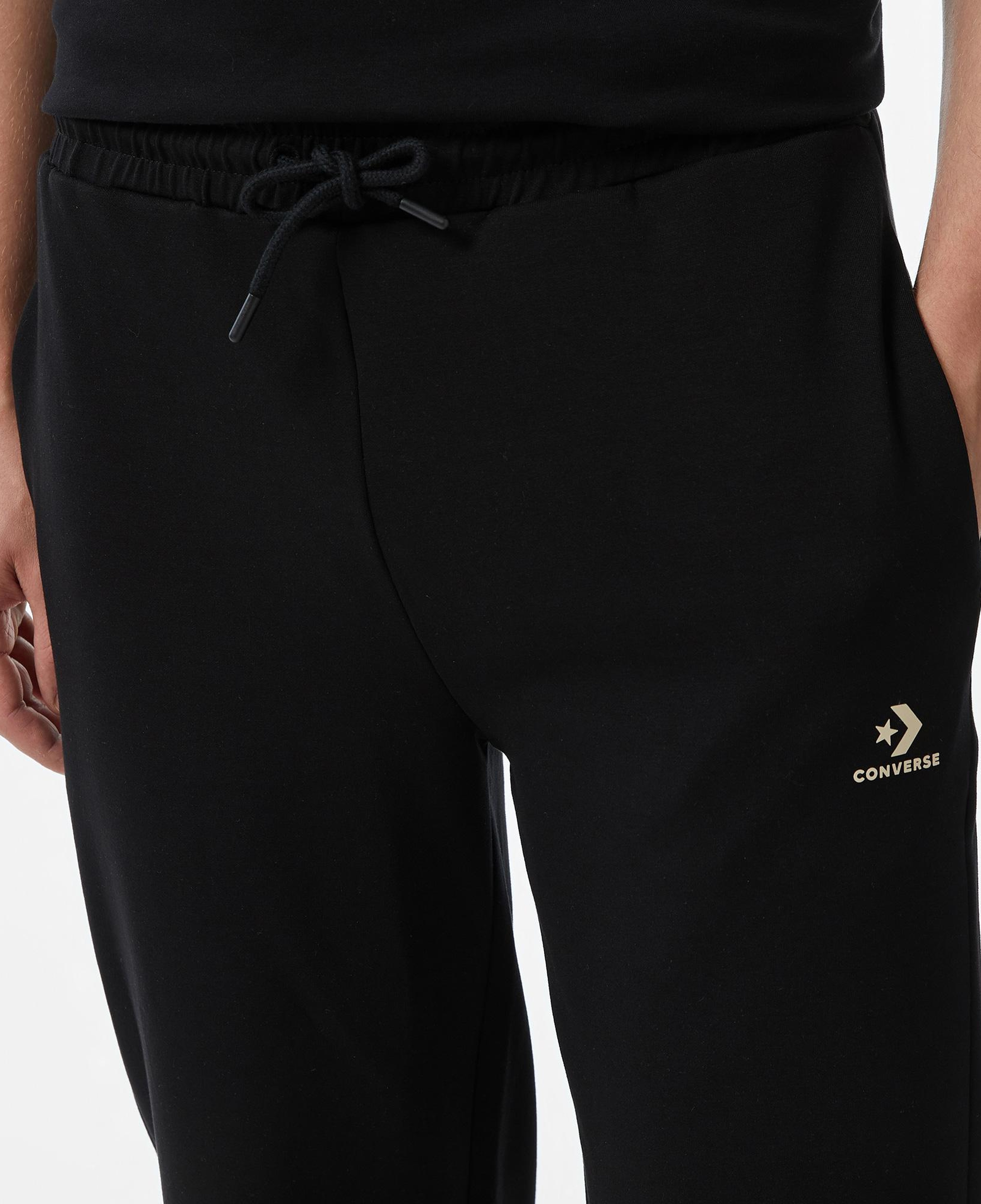 Converse Regular Fit Erkek Siyah Eşofman Altı
