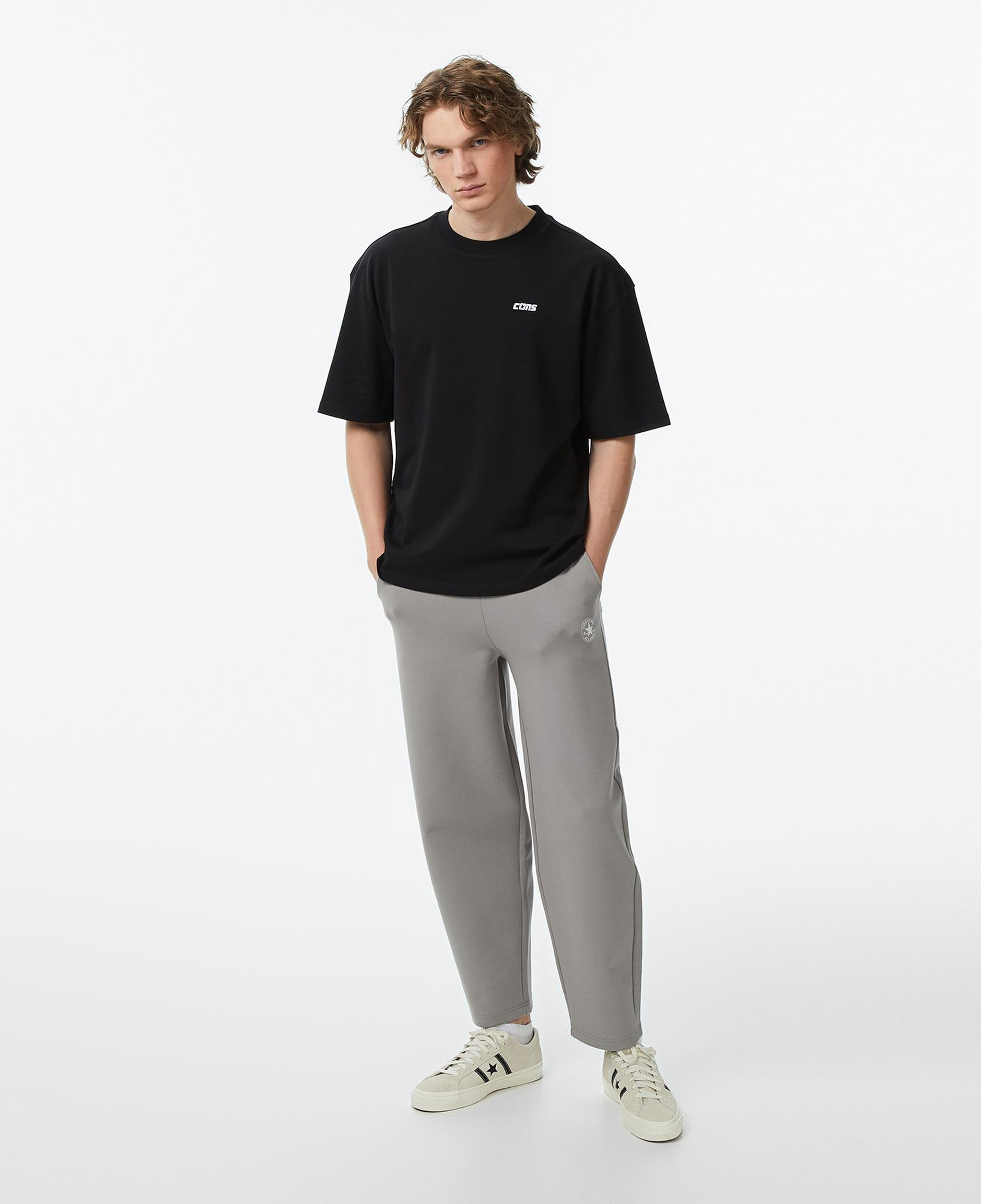Converse Regular Fit Erkek Siyah T-Shirt