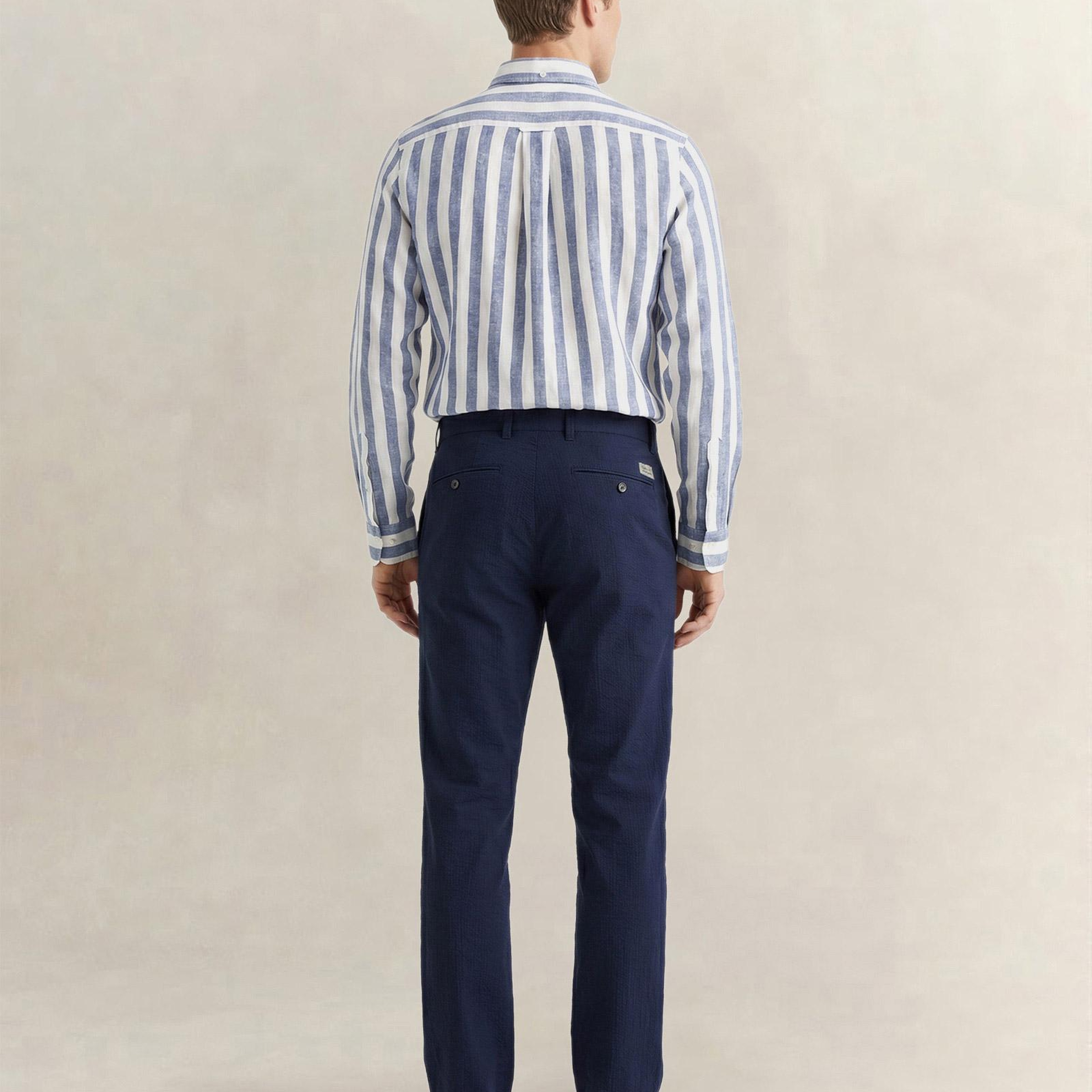 GANT Erkek Lacivert Regular Fit Pantolon