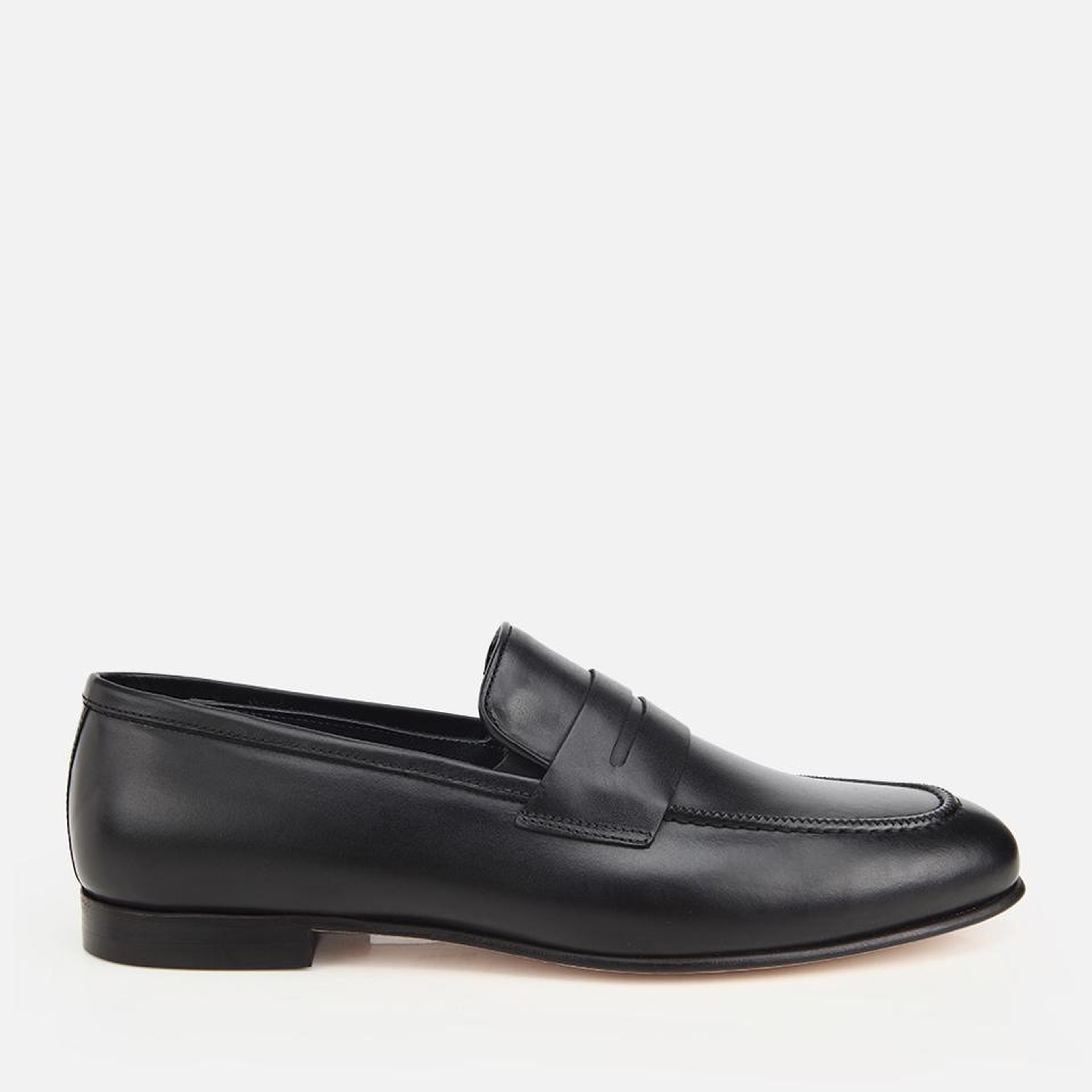 Erkek Deri Siyah Klasik Loafer