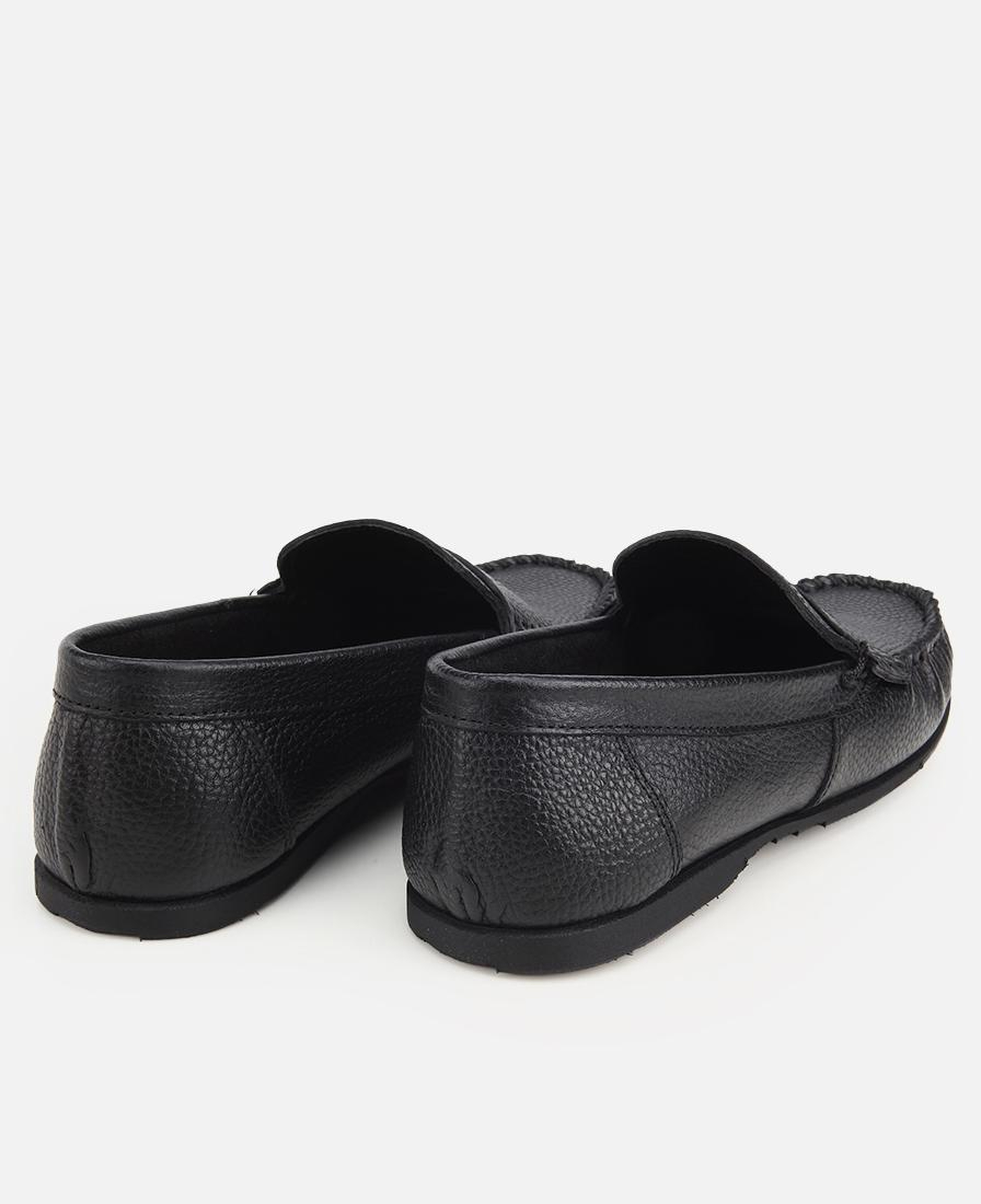 Erkek Deri Siyah Yumuşak Dokulu Günlük Loafer